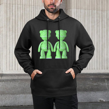 IPIB 250g Hooded Pocket Sweatshirt Front GraphicMen's Hooded  Sweatshirt6000098-6