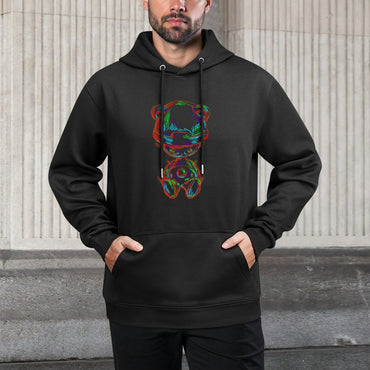 IPIB 250g Hooded Pocket Sweatshirt Front GraphicMen's Hooded  Sweatshirt6000055-4