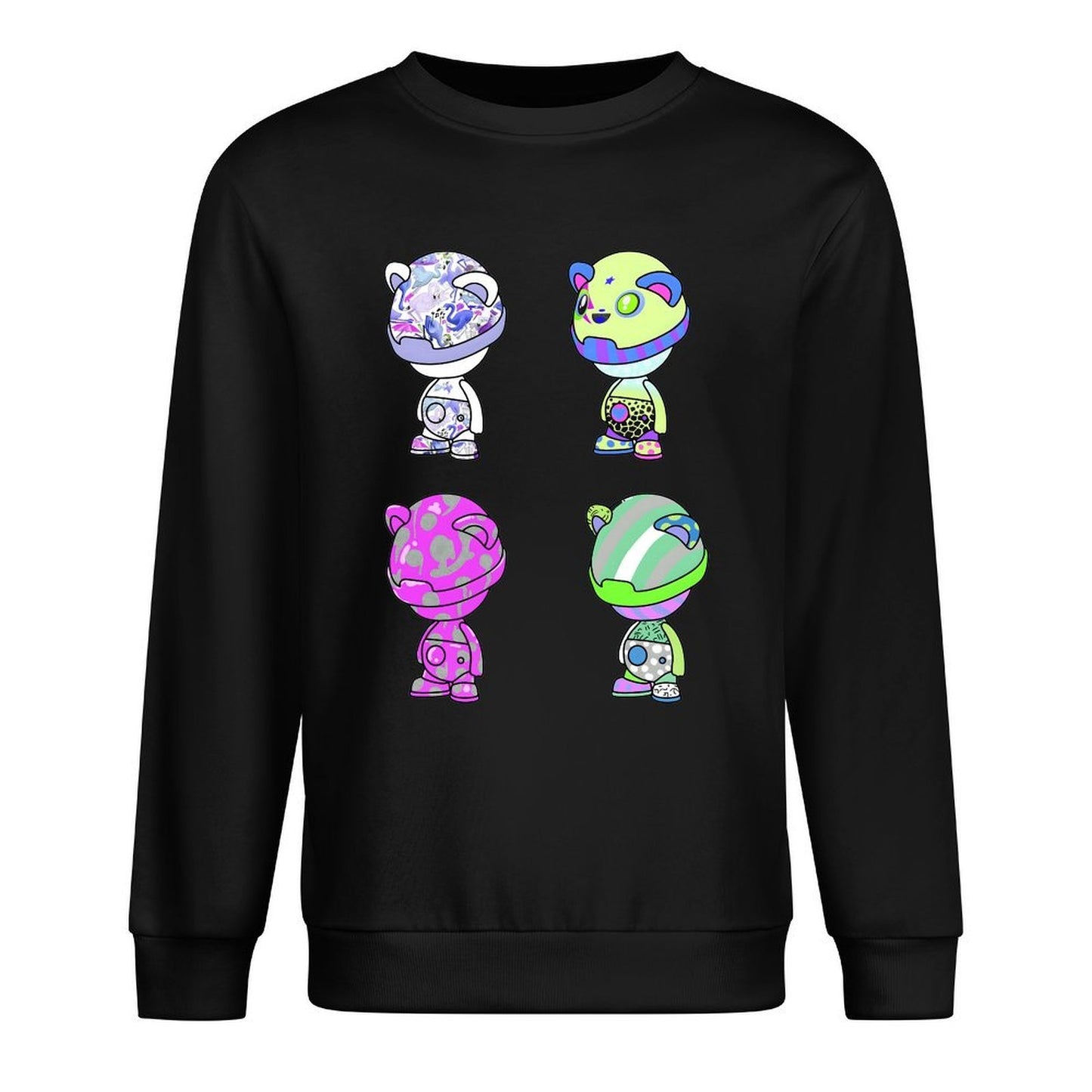 IPIB 250g Crew Neck Long Sleeve Sweatshirt Front GraphicCrew Neck Long Sleeve Sweatshirt6000073-4