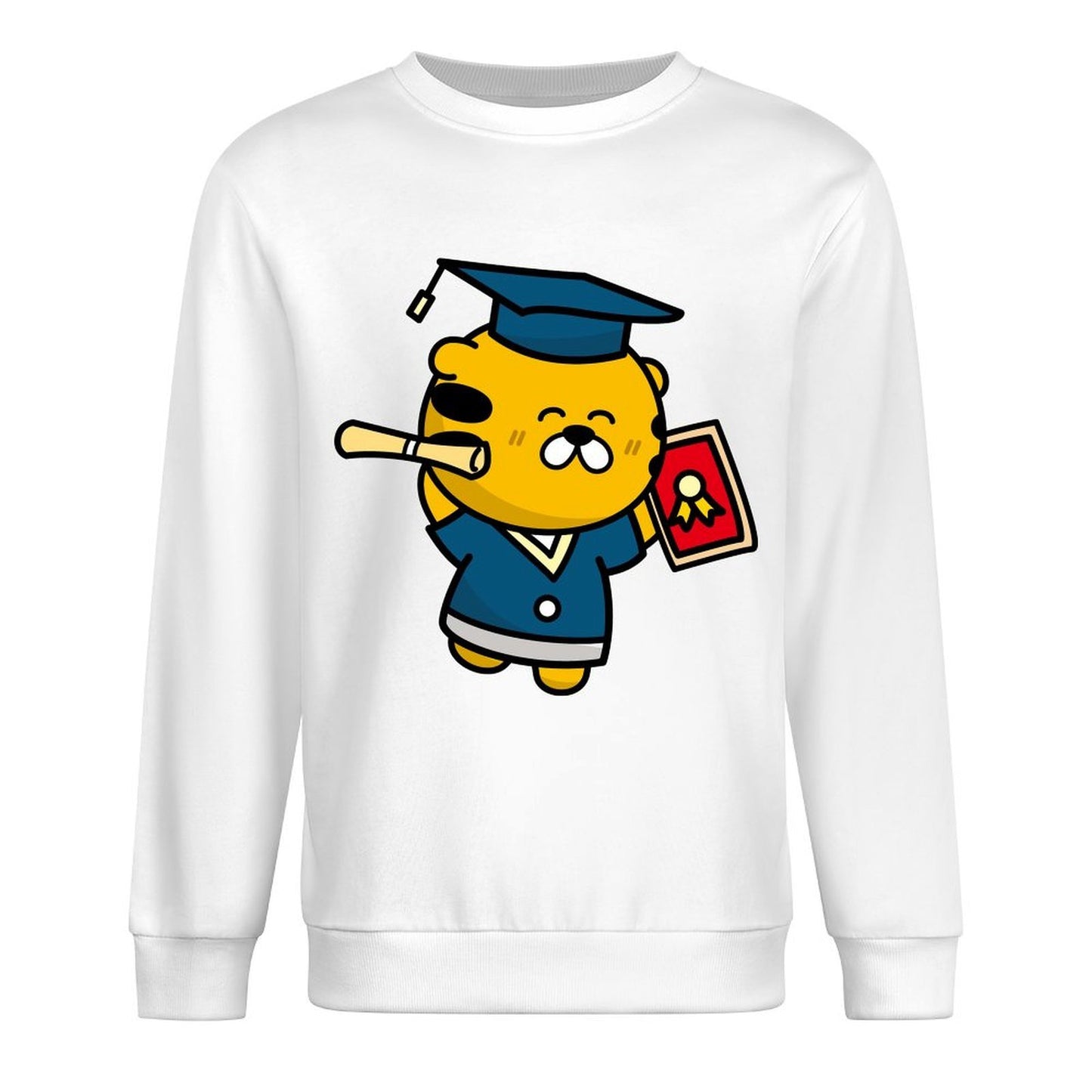 IPBR 250g Crew Neck Long Sleeve Sweatshirt Front GraphicCrew Neck Long Sleeve Sweatshirt4000057