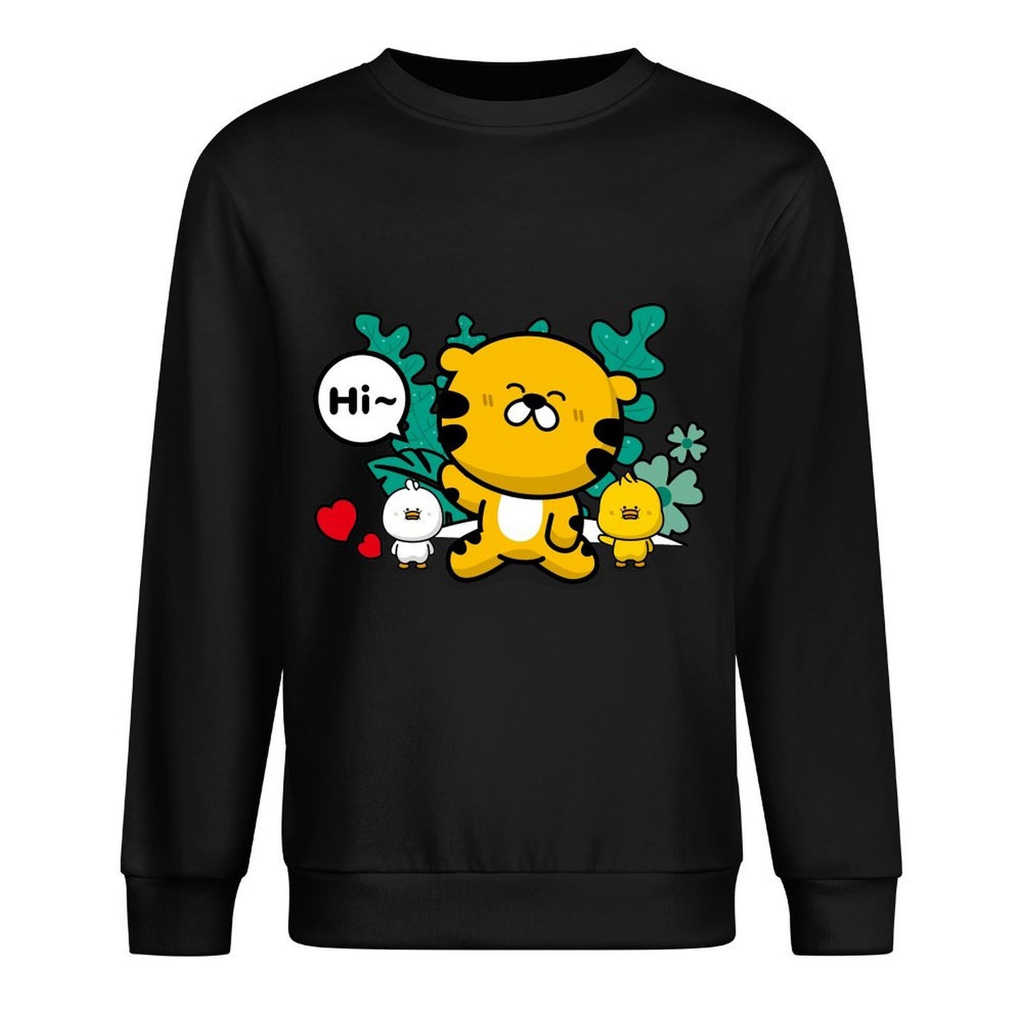 IPBR 250g Crew Neck Long Sleeve Sweatshirt Front GraphicCrew Neck Long Sleeve Sweatshirt4000830