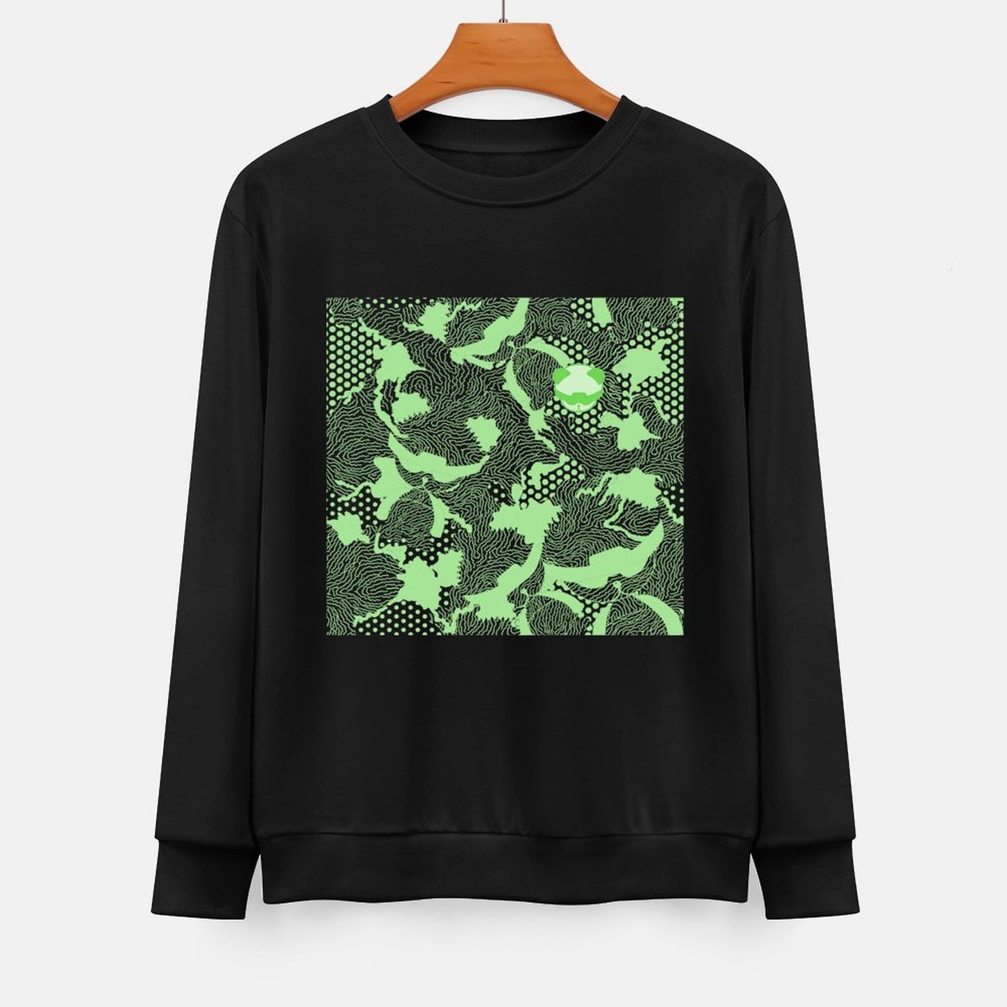 IPIB 250g Crew Neck Long Sleeve Sweatshirt Front GraphicCrew Neck Long Sleeve Sweatshirt6000030-5