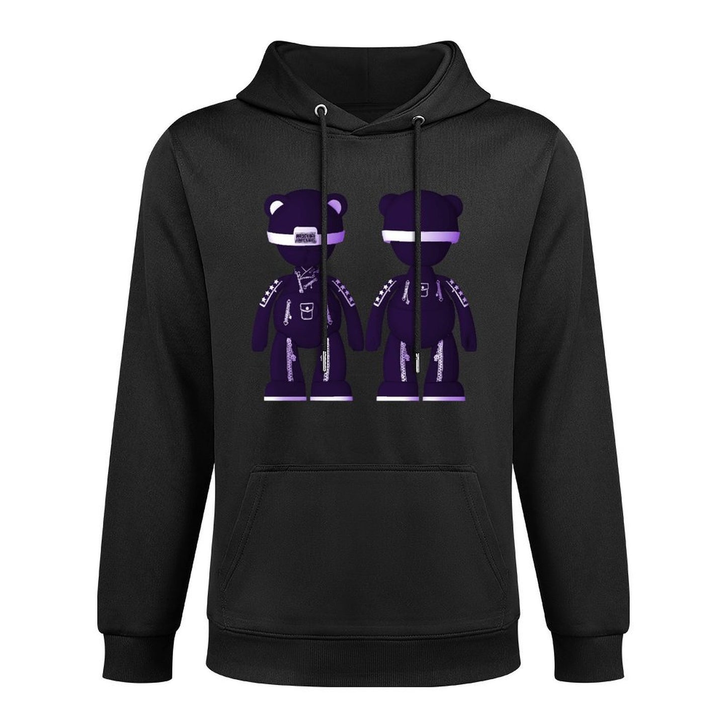 IPIB 250g Hooded Pocket Sweatshirt Front GraphicMen's Hooded  Sweatshirt6000093-4
