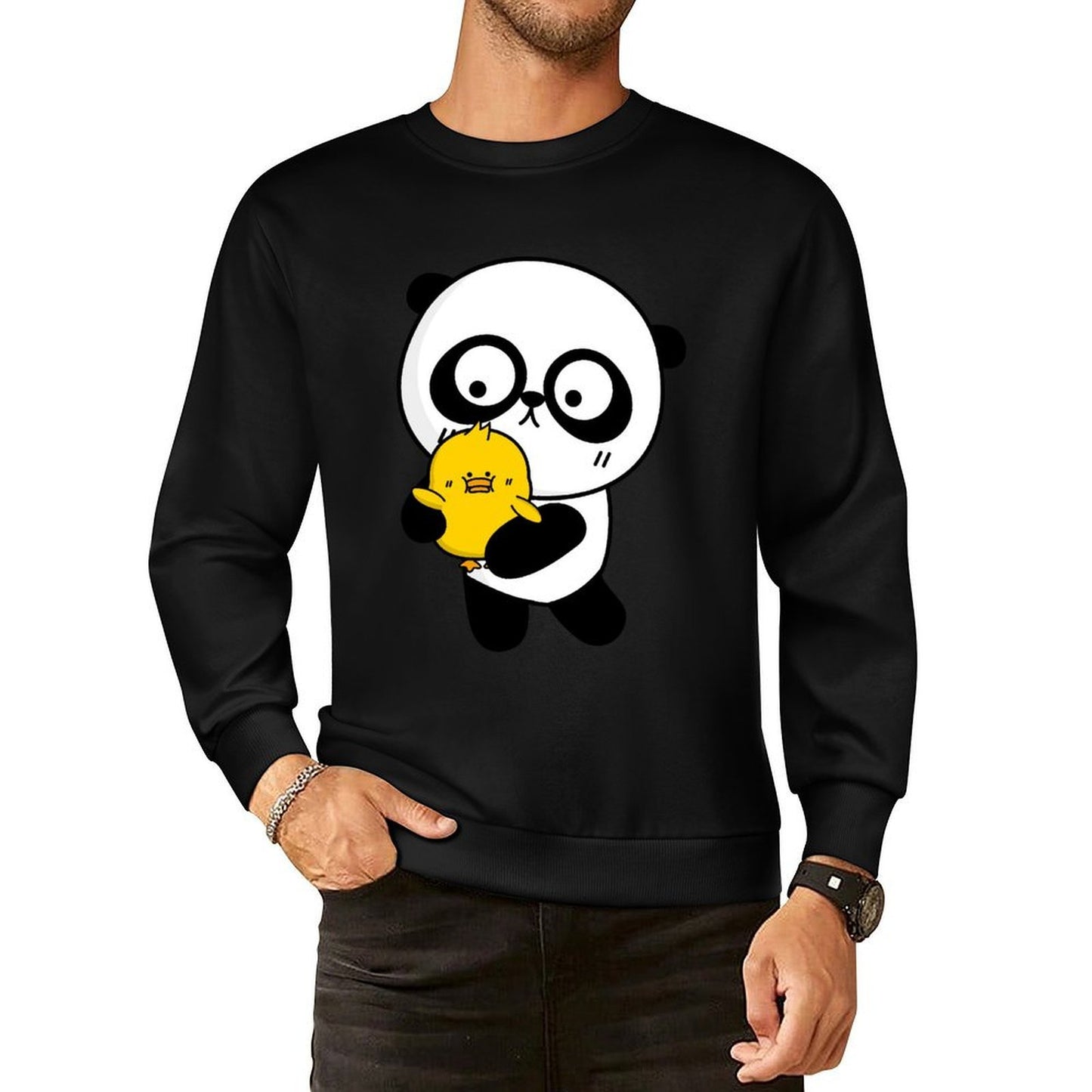 IPBR 250g Crew Neck Long Sleeve Sweatshirt Front GraphicCrew Neck Long Sleeve Sweatshirt4000658