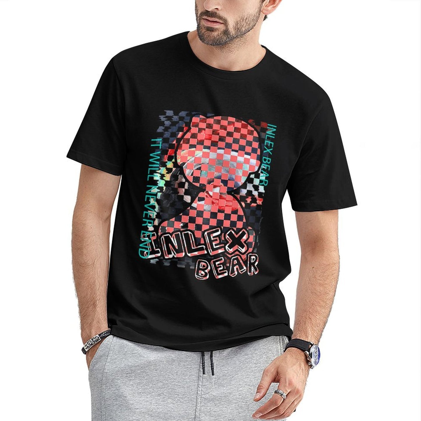 Inlex Bear T-shirtsSoftFeel Moisture-Wicking T-Shirt