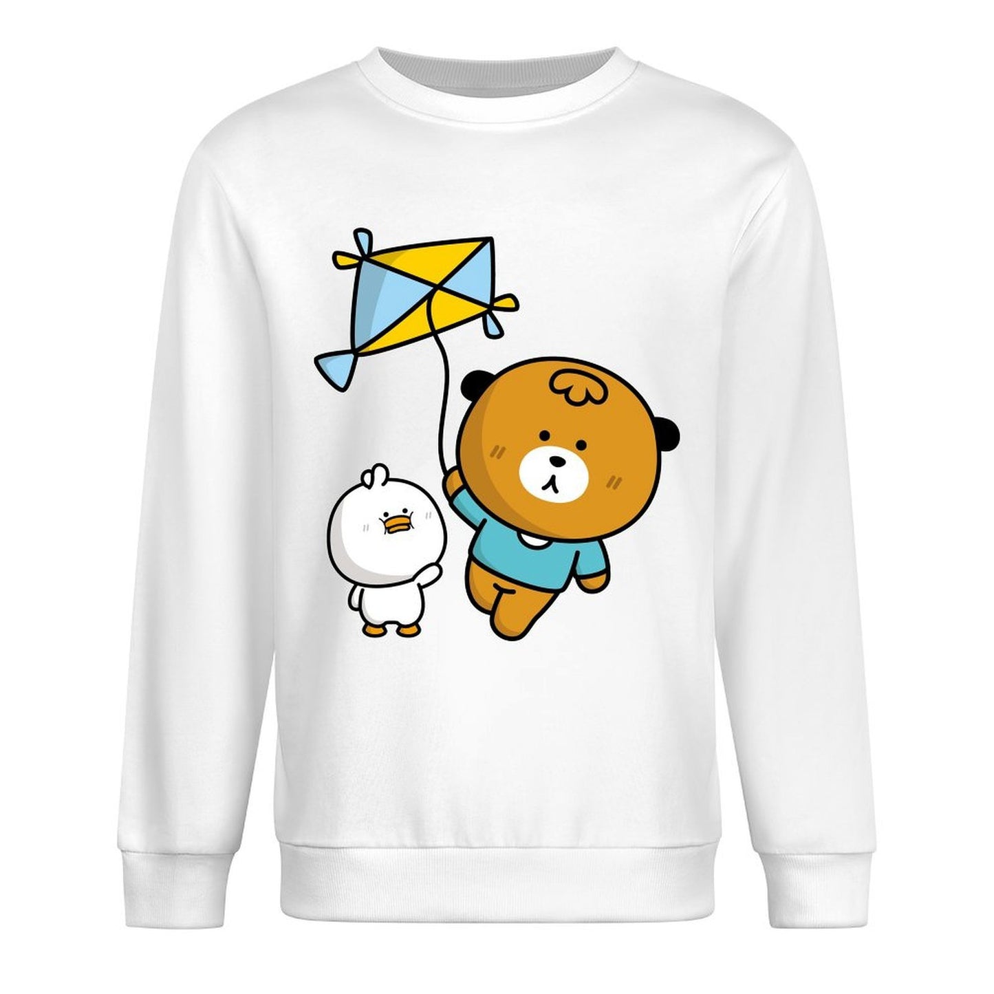 Front Patterned Long Sleeve TopStreetFit Active