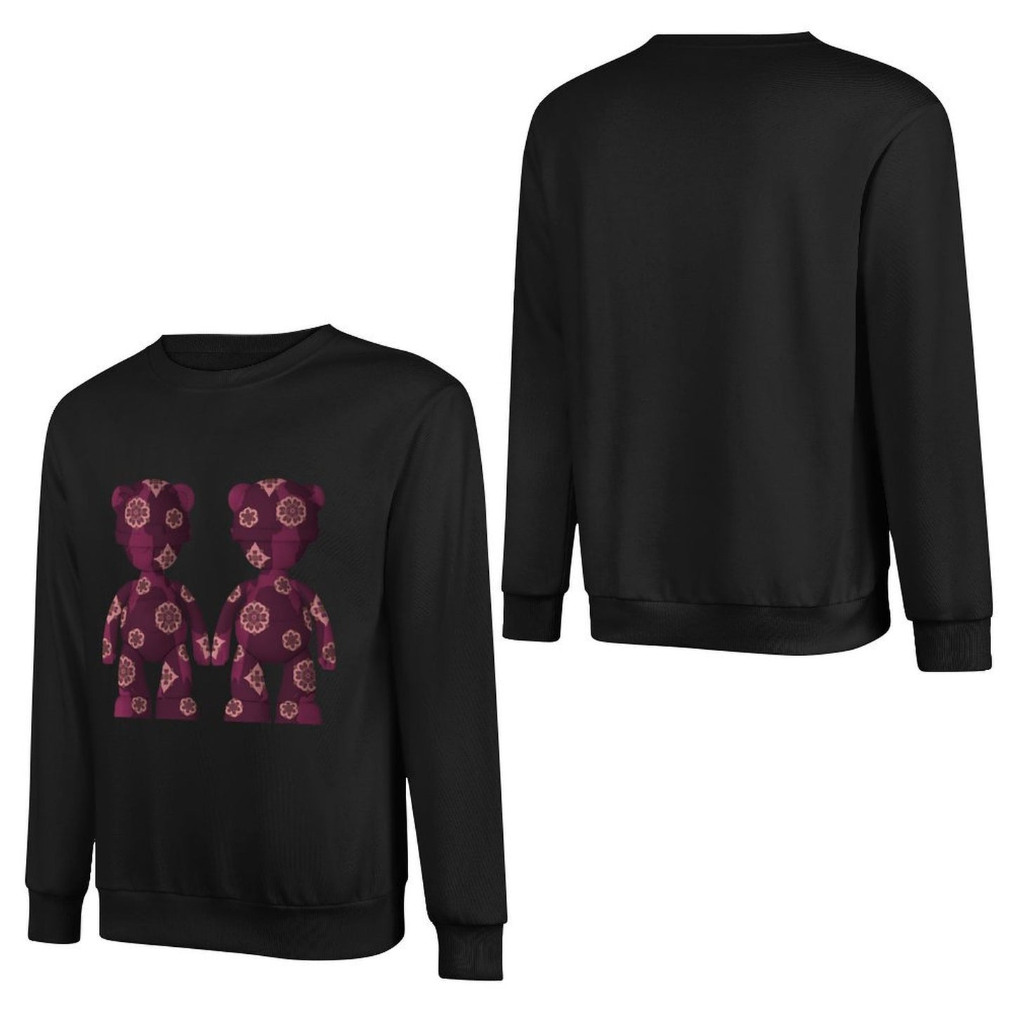 IPIB 250g Crew Neck Long Sleeve Sweatshirt Front GraphicCrew Neck Long Sleeve Sweatshirt6000091-2