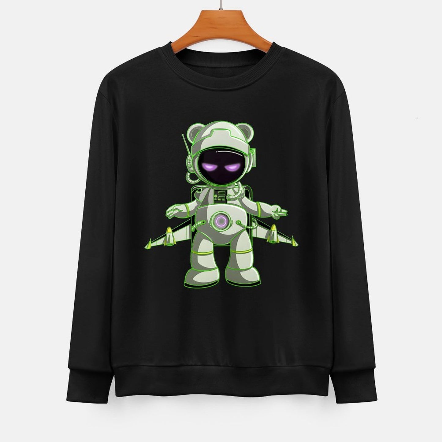 IPIB 250g Crew Neck Long Sleeve Sweatshirt Front GraphicCrew Neck Long Sleeve Sweatshirt6000064-5