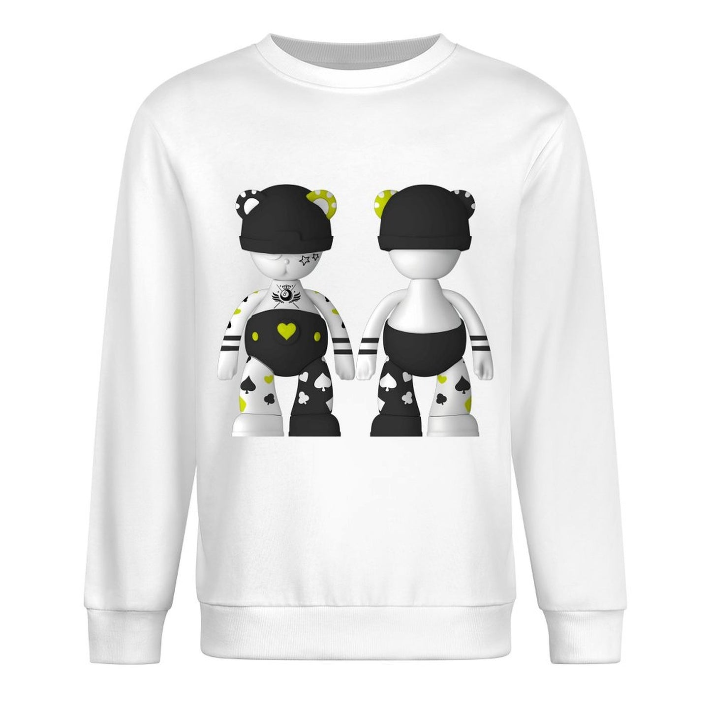 IPIB 250g Crew Neck Long Sleeve Sweatshirt Front GraphicCrew Neck Long Sleeve Sweatshirt6000094-1