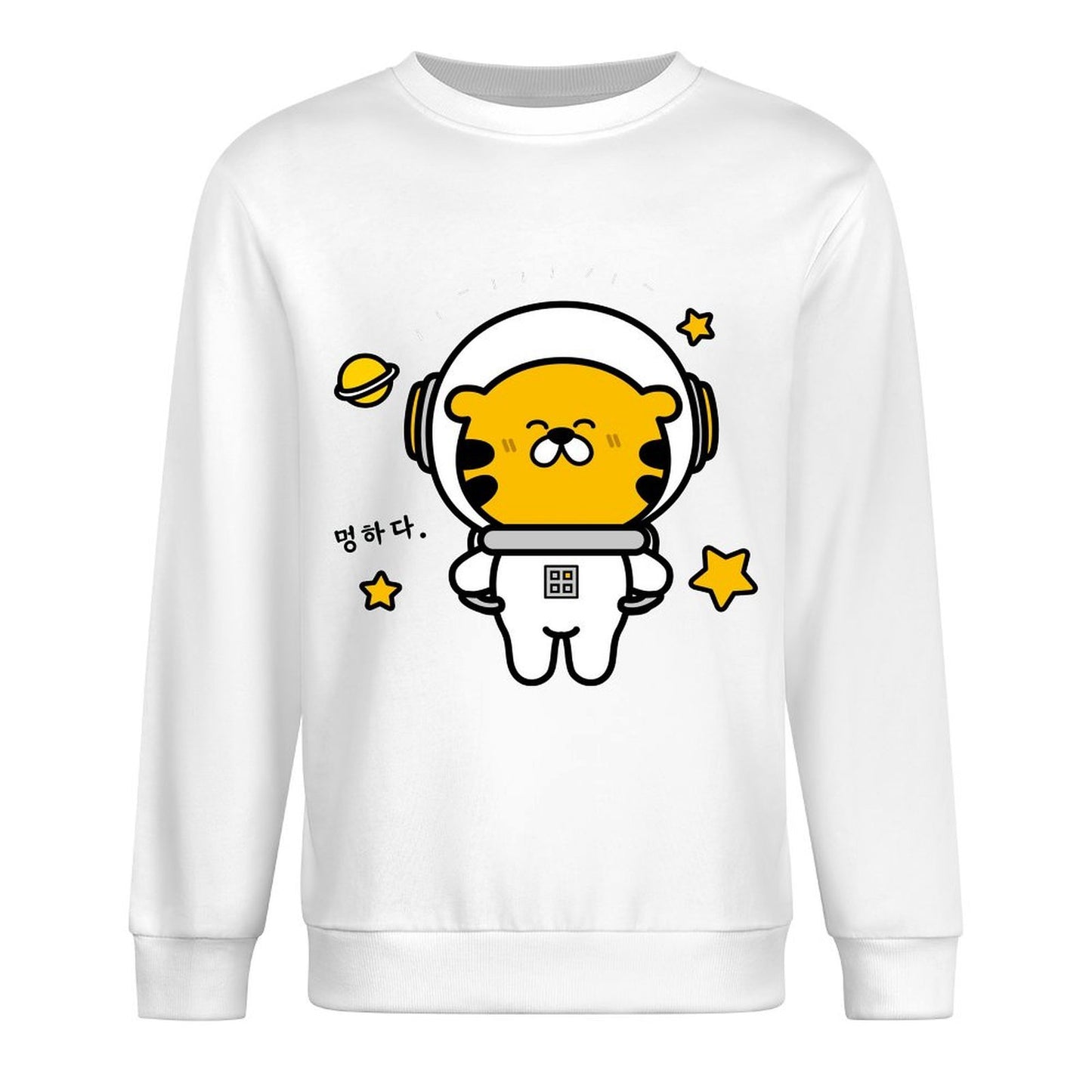 Front Patterned Long Sleeve TopHeat-Transfer CityStyle