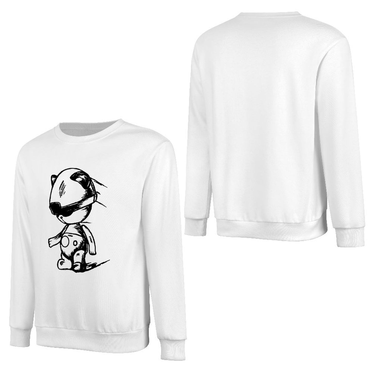 Long Sleeve With Front PatternDesign-Your-Own Cotton