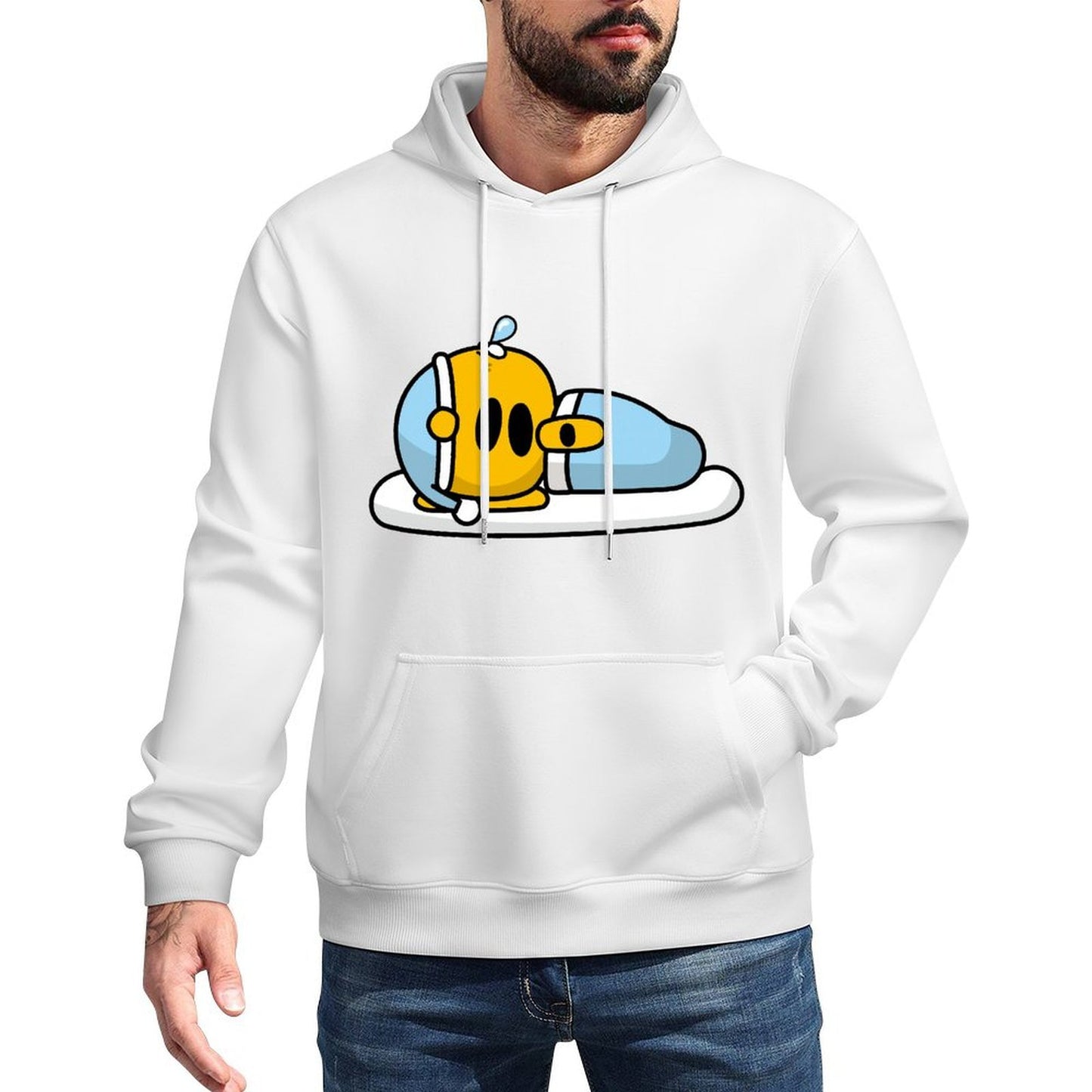 IPBR 250g Hooded Pocket Sweatshirt Front GraphicMen's Hooded  Sweatshirt4000040