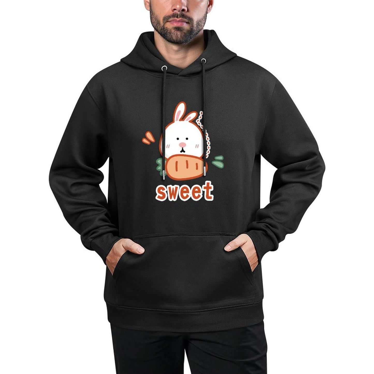 IPBR 250g Hooded Pocket Sweatshirt Front GraphicMen's Hooded  Sweatshirt4000370