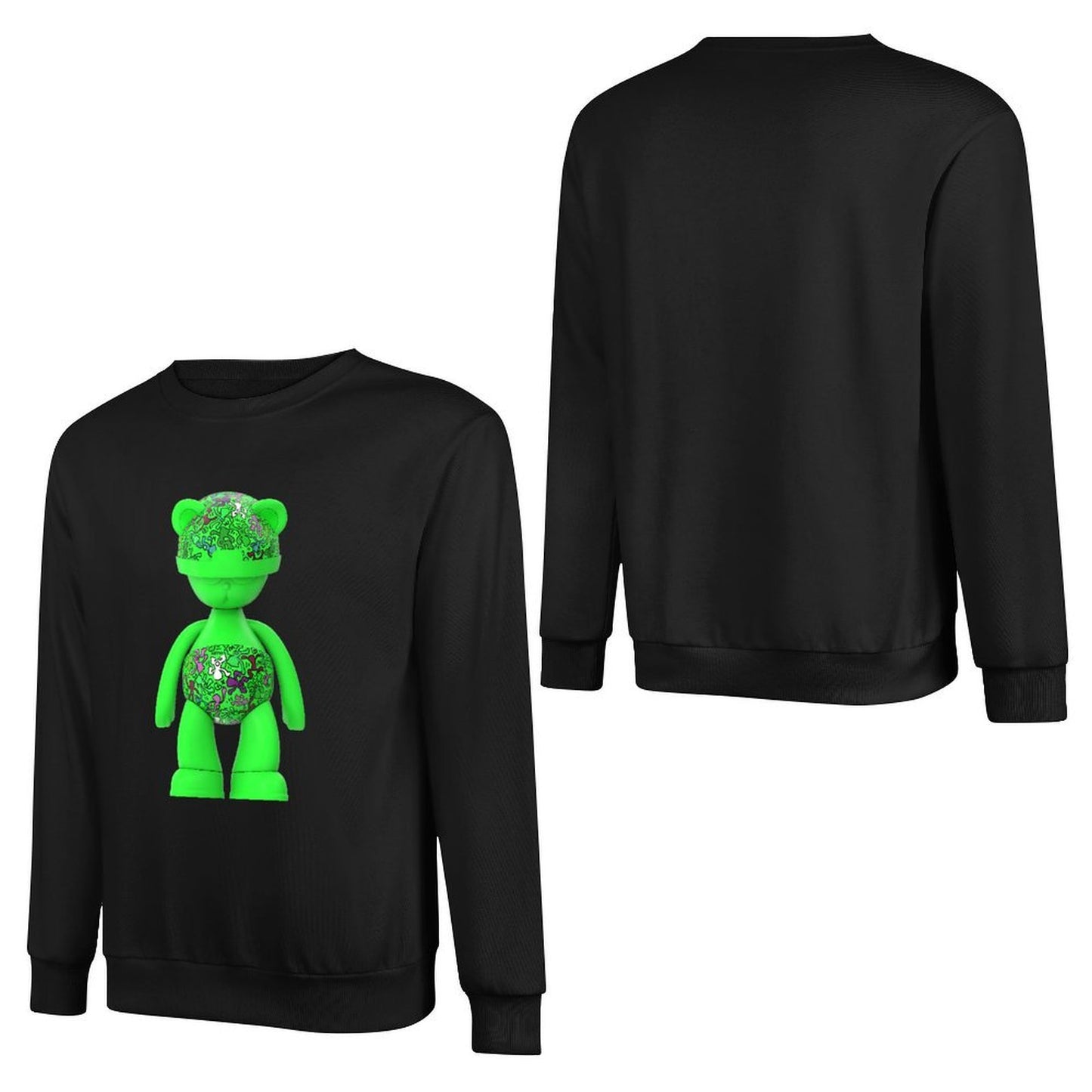 IPIB 250g Crew Neck Long Sleeve Sweatshirt Front GraphicCrew Neck Long Sleeve Sweatshirt6000071-6