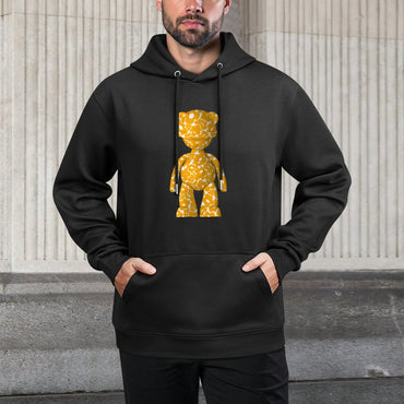 IPIB 250g Hooded Pocket Sweatshirt Front GraphicMen's Hooded  Sweatshirt6000130-6