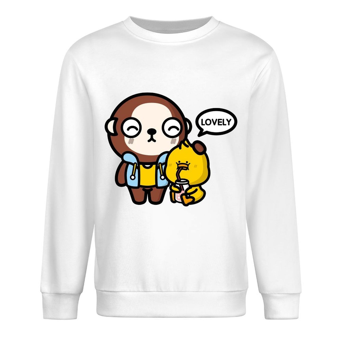 IPBR 250g Crew Neck Long Sleeve Sweatshirt Front GraphicCrew Neck Long Sleeve Sweatshirt4001155