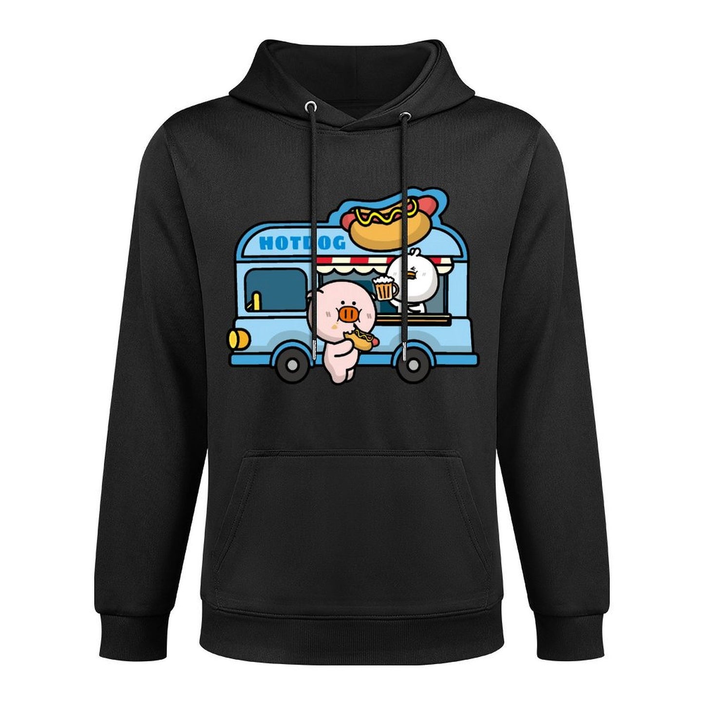 IPBR 250g Hooded Pocket Sweatshirt Front GraphicMen's Hooded  Sweatshirt4000048