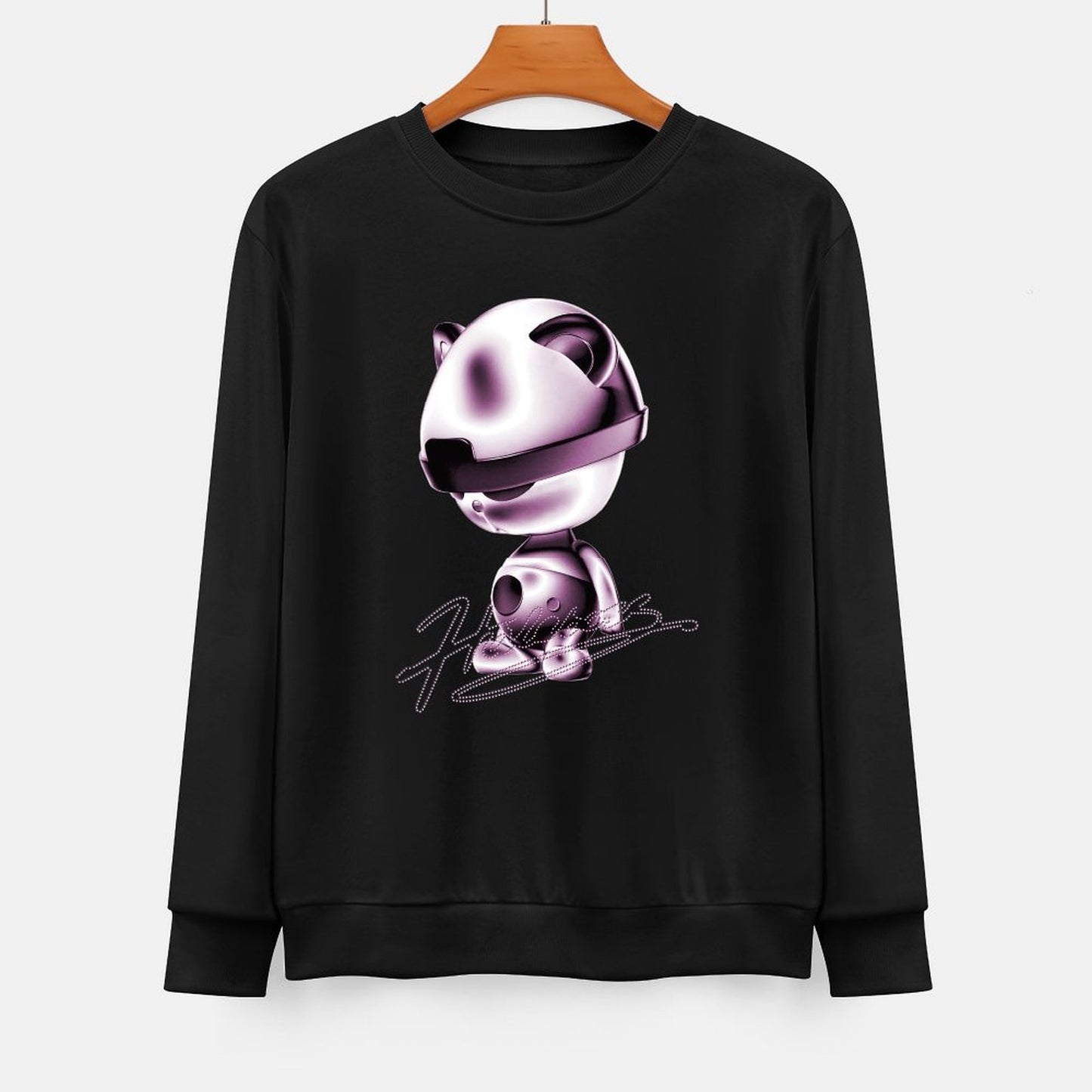 IPIB 250g Crew Neck Long Sleeve Sweatshirt Front GraphicCrew Neck Long Sleeve Sweatshirt6000027-6