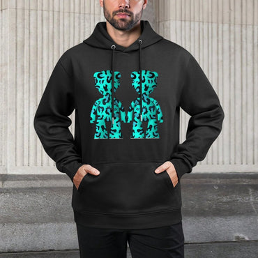 IPIB 250g Hooded Pocket Sweatshirt Front GraphicMen's Hooded  Sweatshirt6000081-5