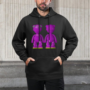 IPIB 250g Hooded Pocket Sweatshirt Front GraphicMen's Hooded  Sweatshirt6000086-4