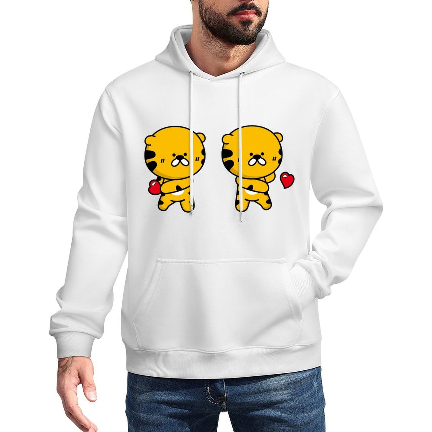 IPBR 250g Hooded Pocket Sweatshirt Front GraphicMen's Hooded  Sweatshirt4000395