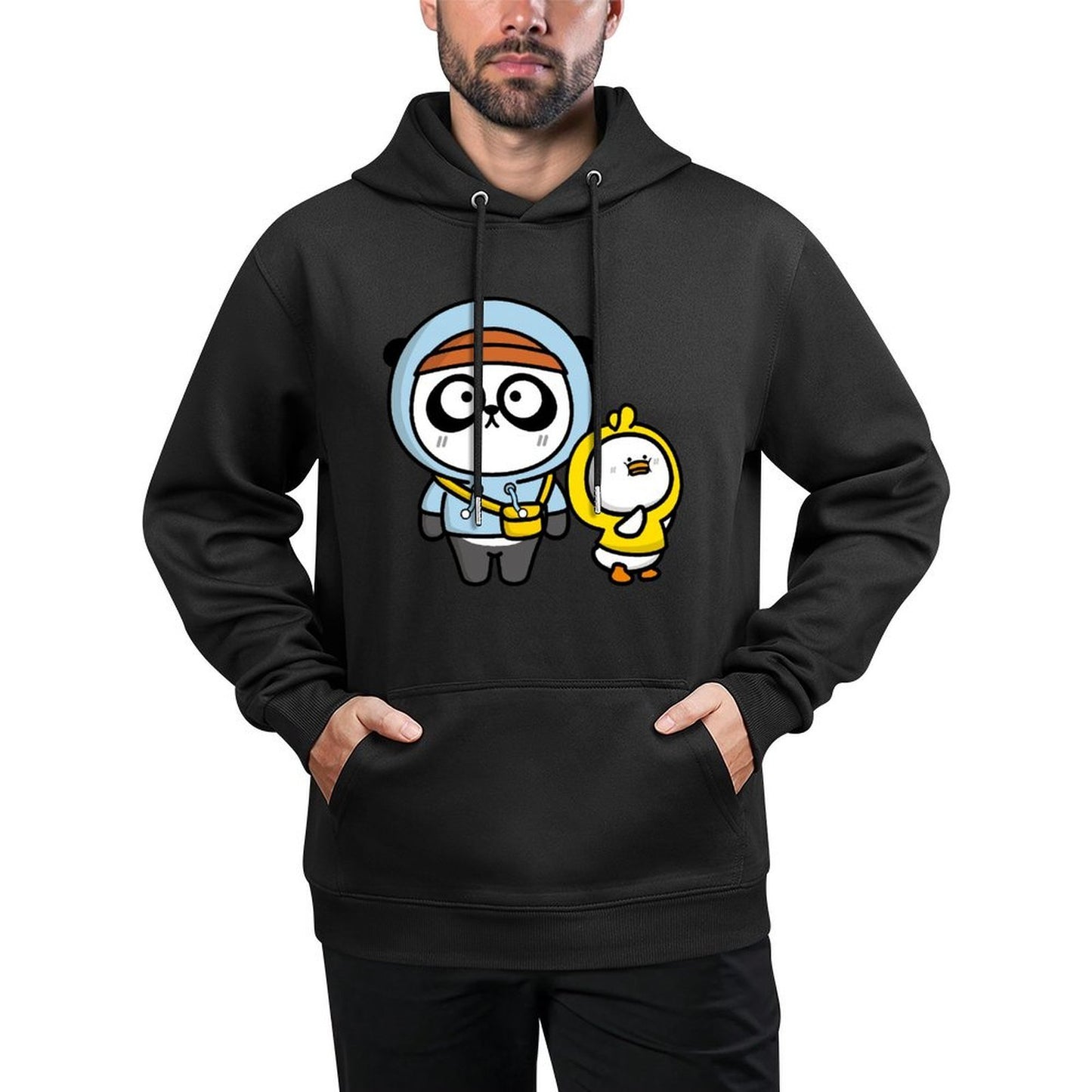 IPBR 250g Hooded Pocket Sweatshirt Front GraphicMen's Hooded  Sweatshirt4000127