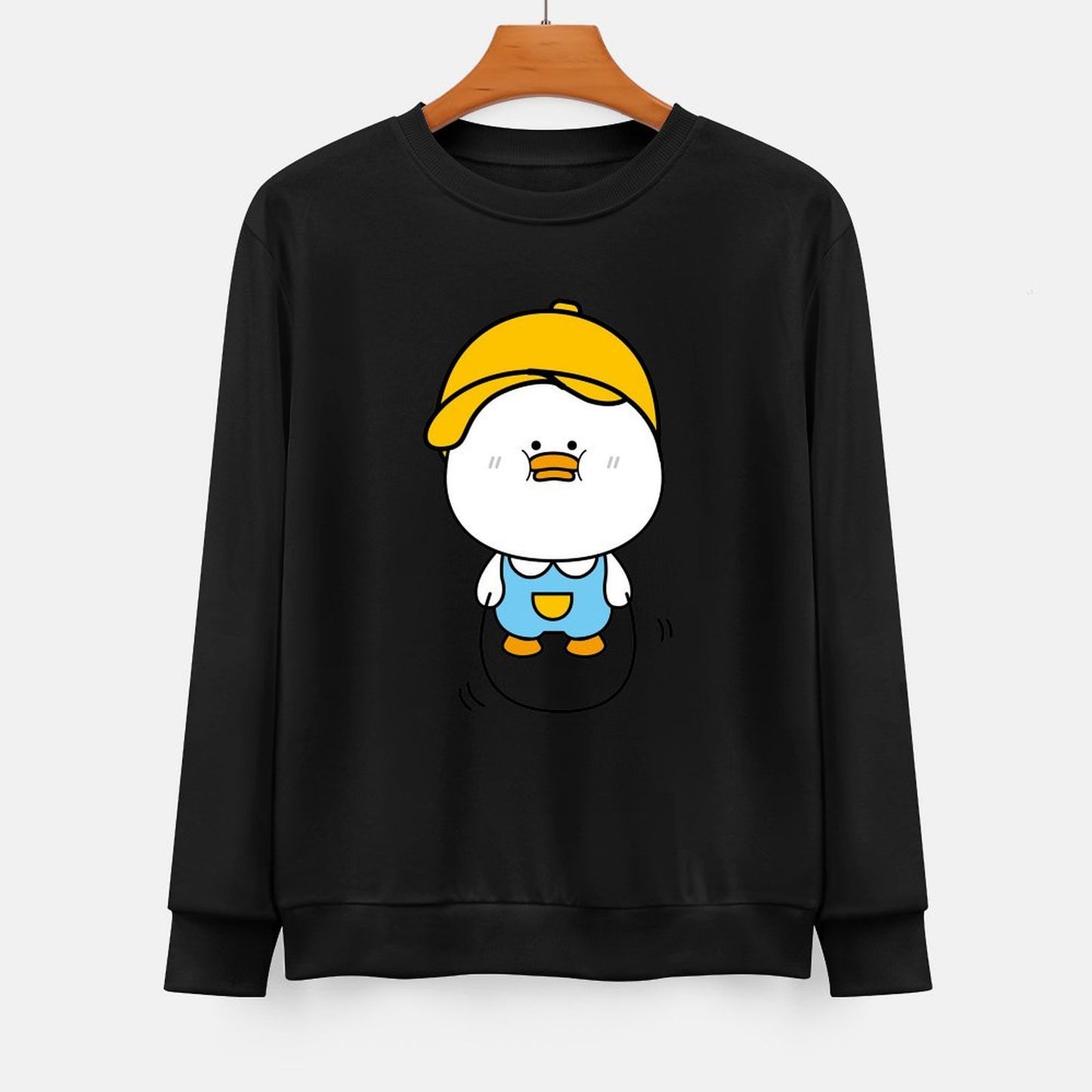 Front Patterned Long Sleeve TopRegular ComfortFit