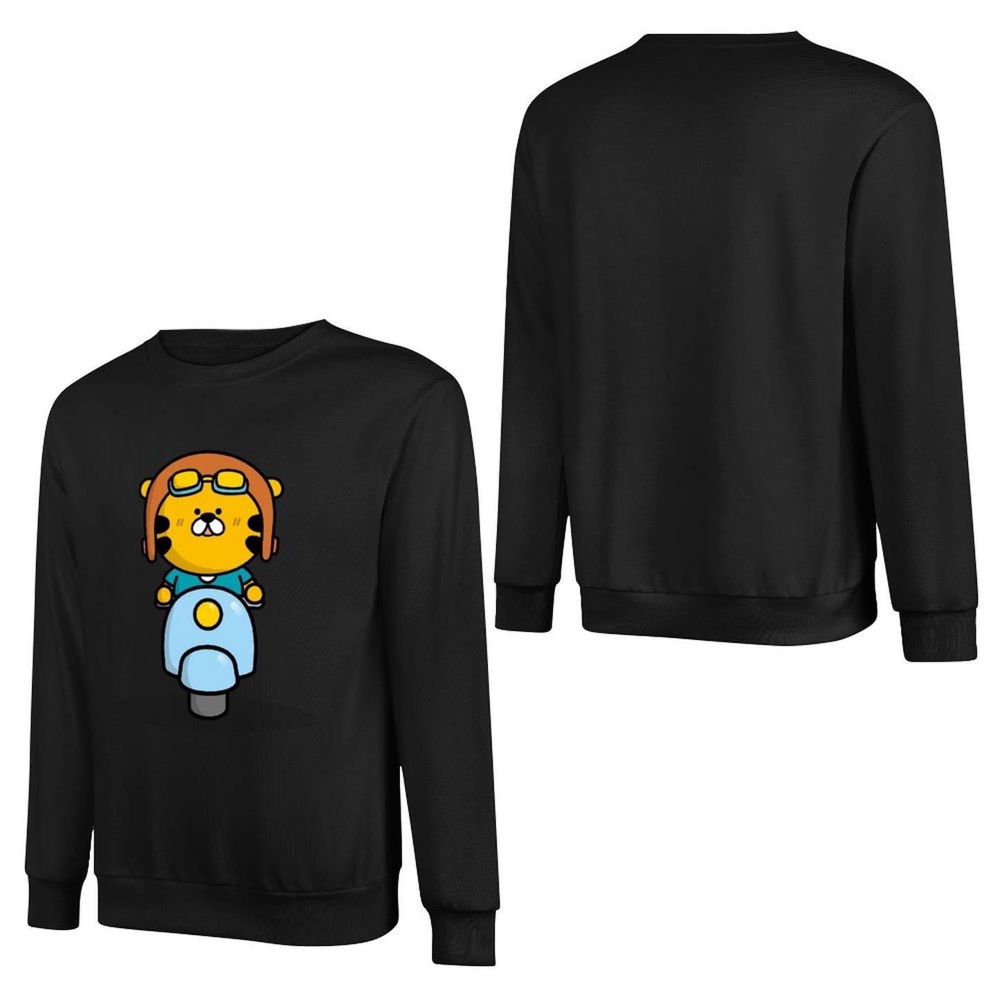 IPBR 250g Crew Neck Long Sleeve Sweatshirt Front GraphicCrew Neck Long Sleeve Sweatshirt4000338