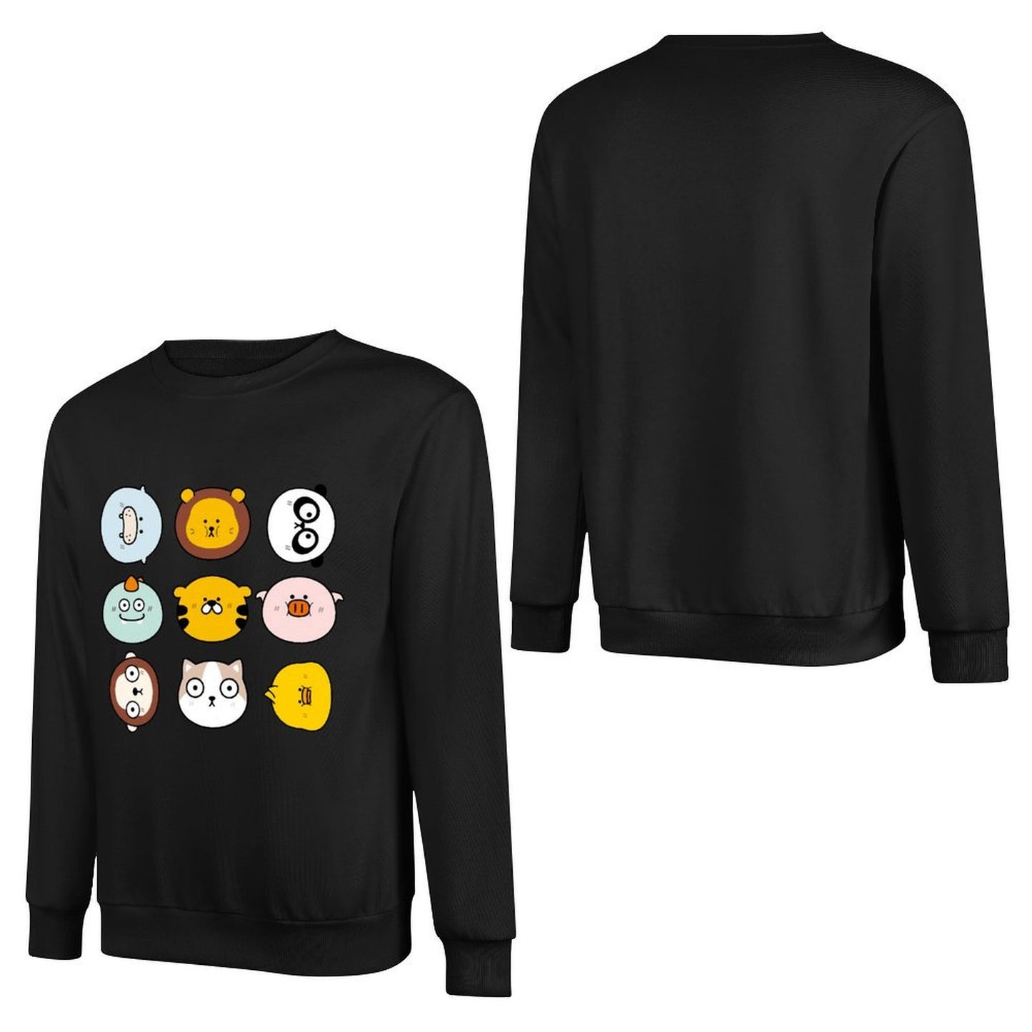 IPBR 250g Crew Neck Long Sleeve Sweatshirt Front GraphicCrew Neck Long Sleeve Sweatshirt4003844