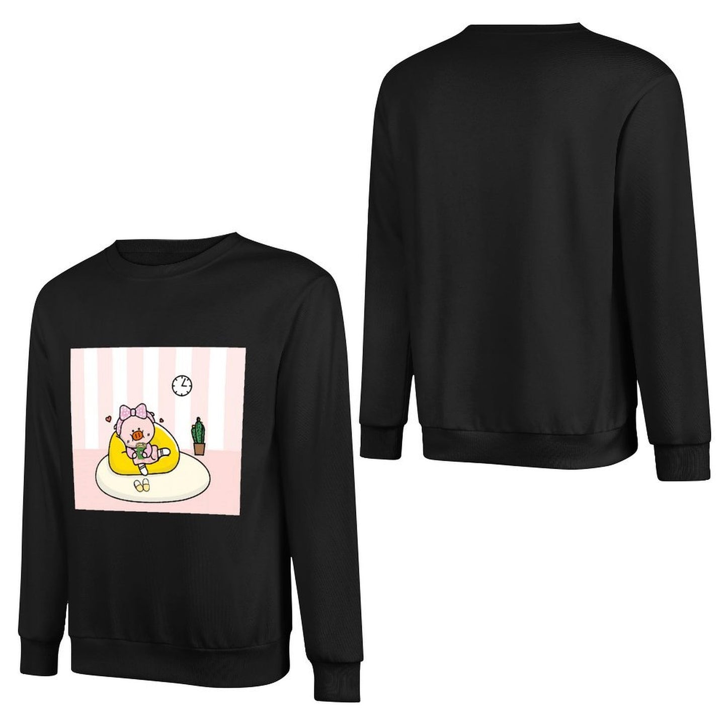 IPBR 250g Crew Neck Long Sleeve Sweatshirt Front GraphicCrew Neck Long Sleeve Sweatshirt4000919