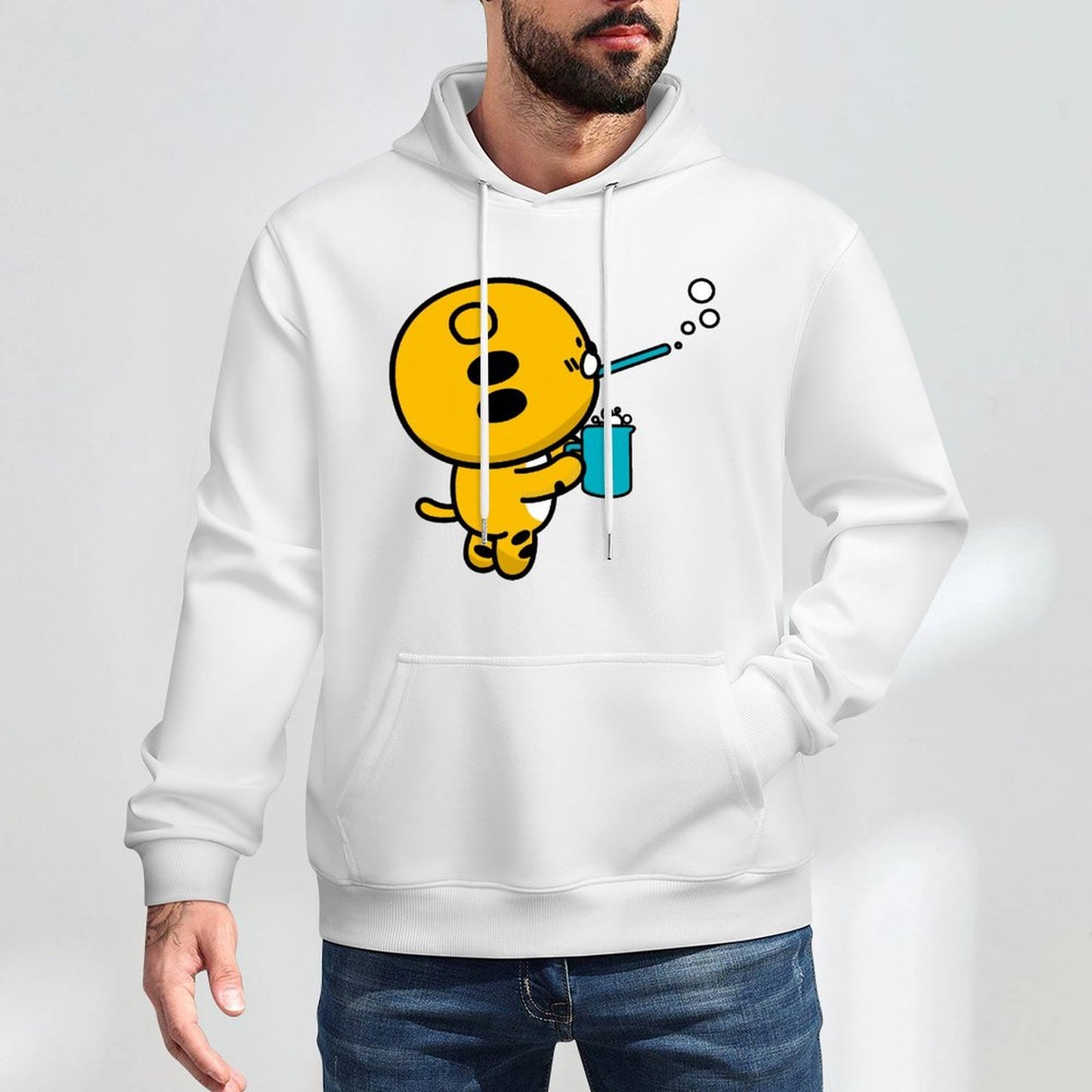 BasicSeries Fresh Front Graphic Hoodies