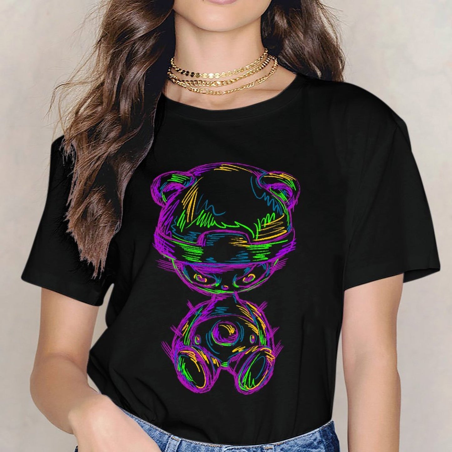 Inlex Bear T-shirtsClassicLine Vibrant Colors T-Shirt