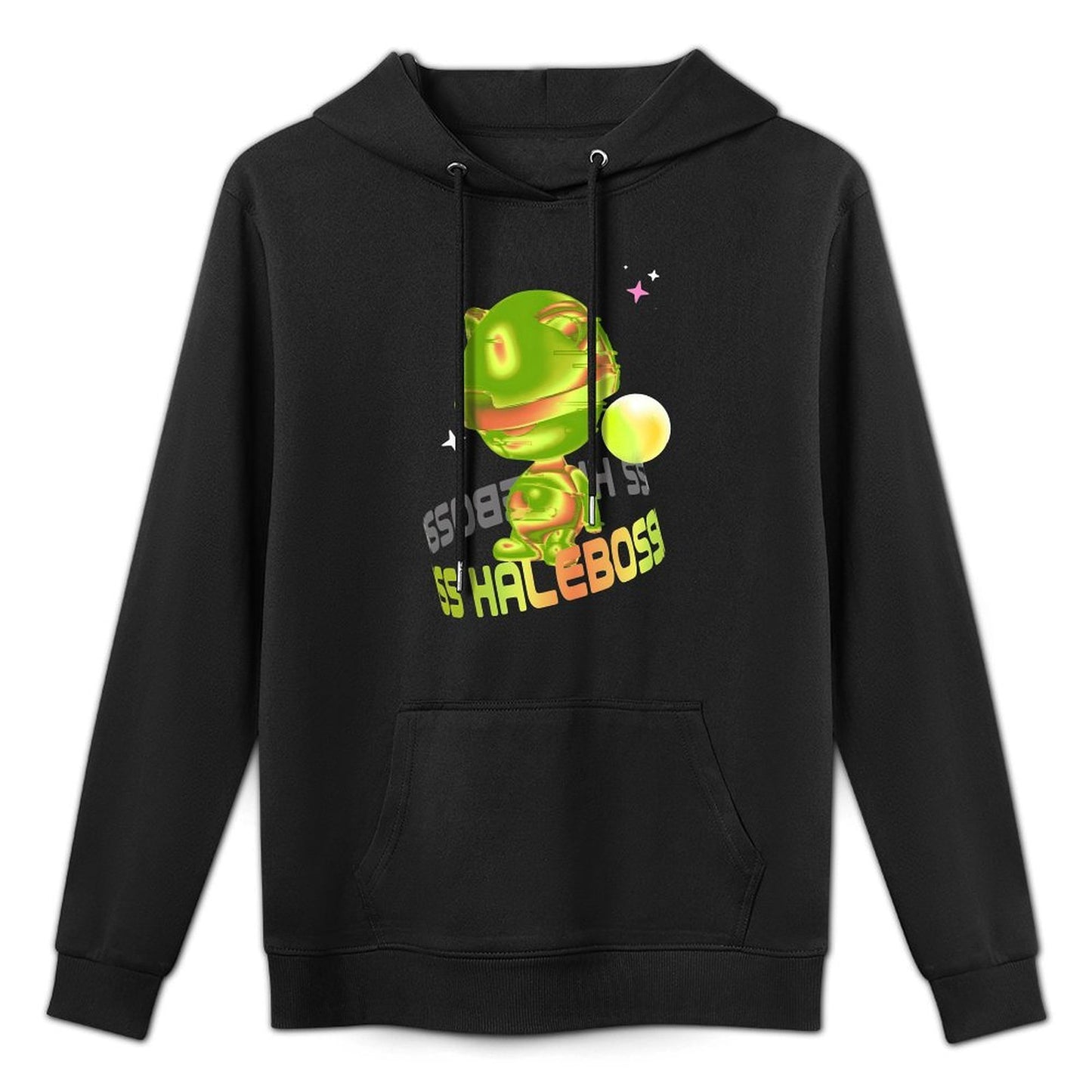 IPIB 250g Hooded Pocket Sweatshirt Front GraphicMen's Hooded  Sweatshirt6000017-4