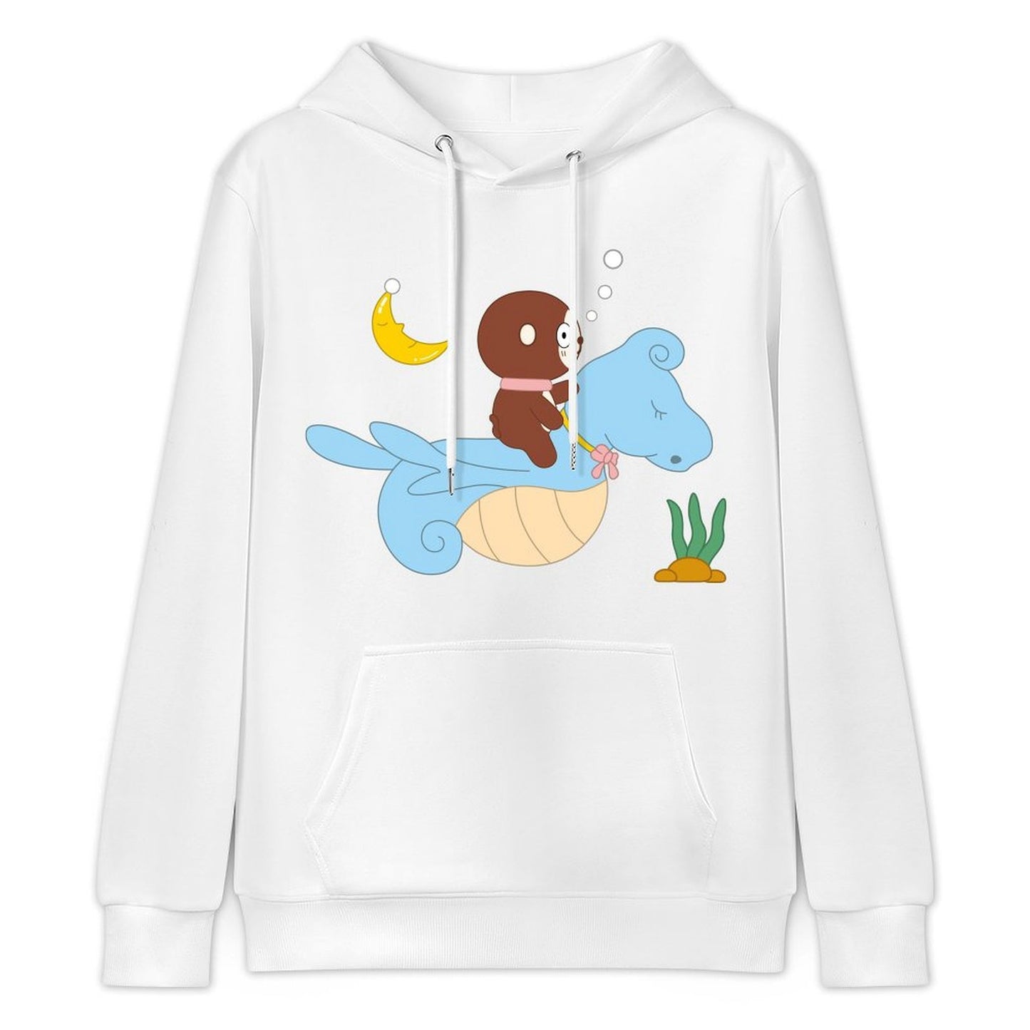 ModernFit Cotton Front Graphic Hoodies