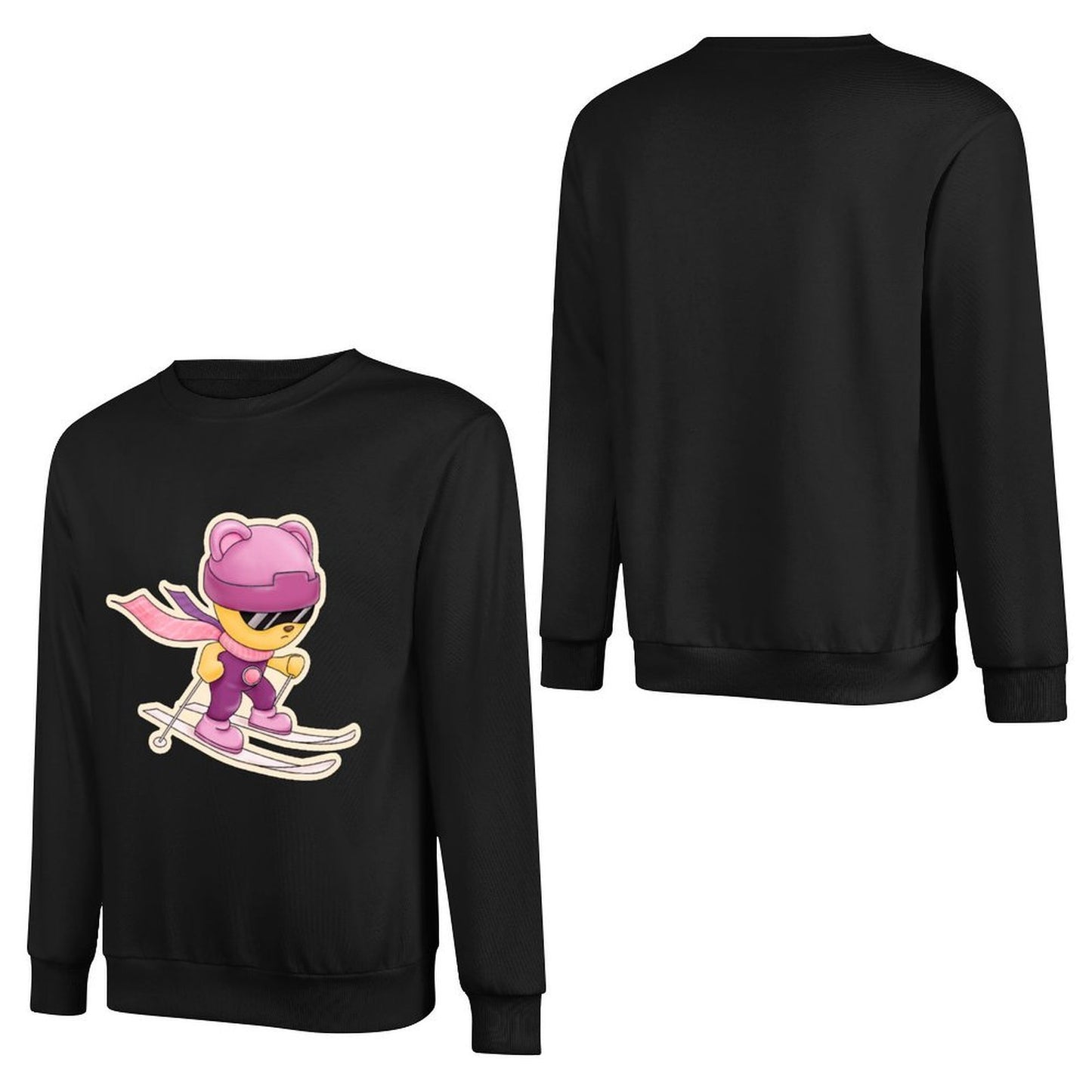 IPIB 250g Crew Neck Long Sleeve Sweatshirt Front GraphicCrew Neck Long Sleeve Sweatshirt6000049-2
