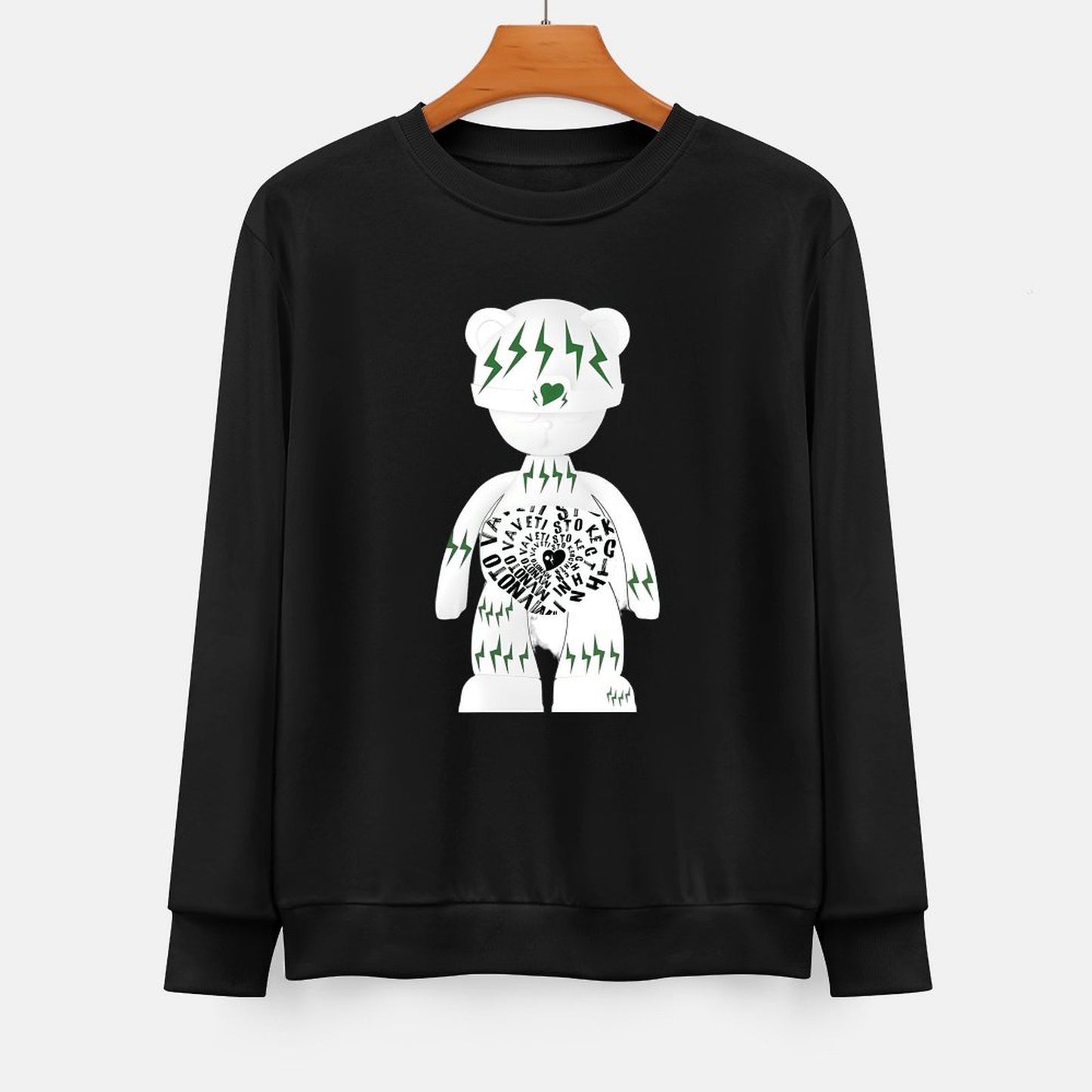 Long Sleeve With Front PatternRetro StreetFit