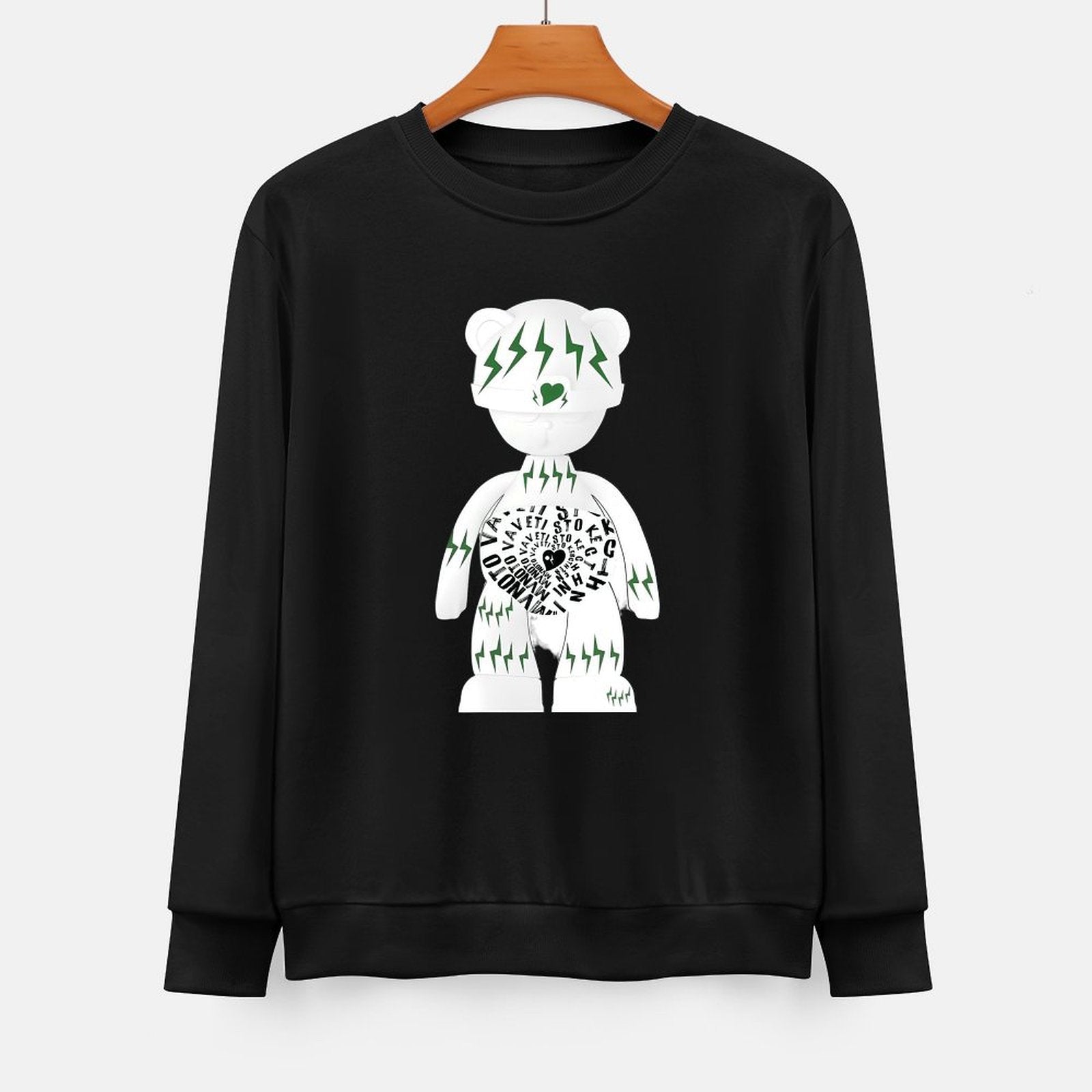 Long Sleeve With Front PatternRetro StreetFit