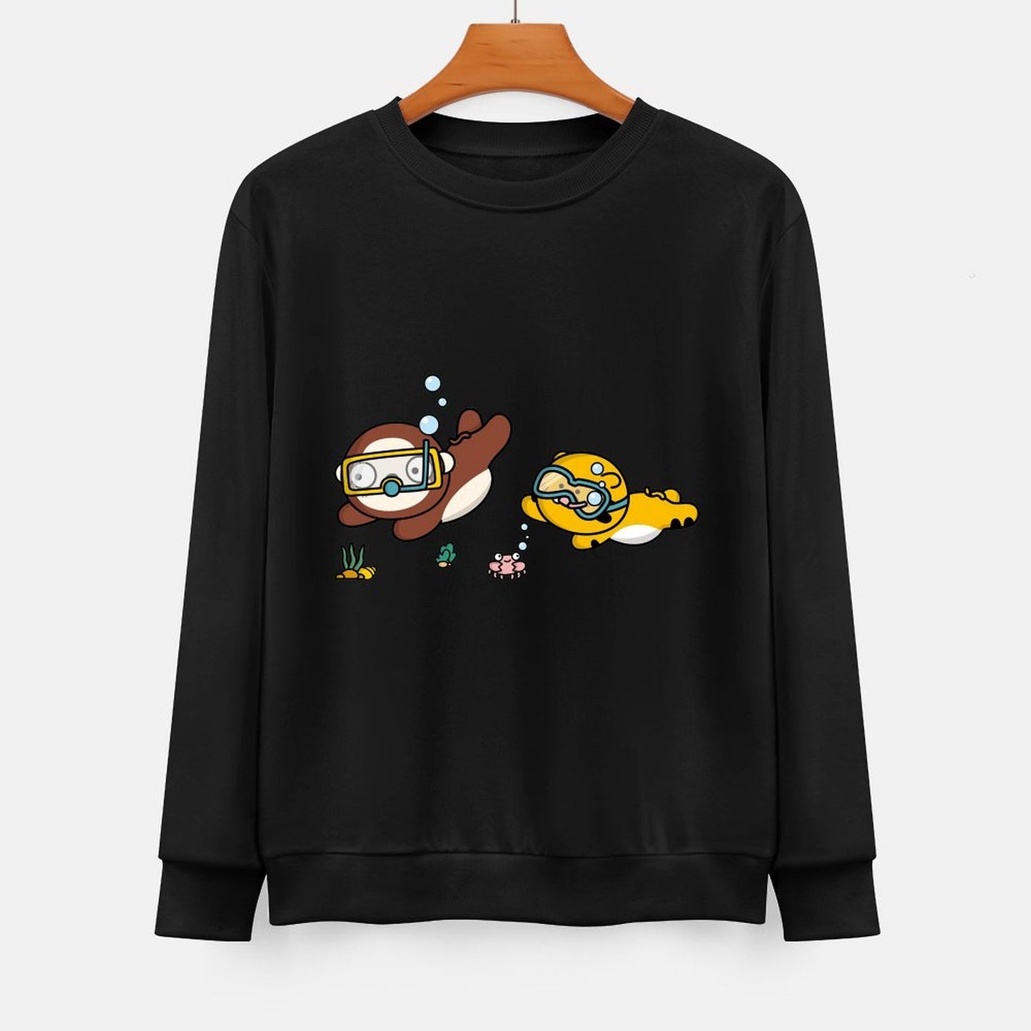 IPBR 250g Crew Neck Long Sleeve Sweatshirt Front GraphicCrew Neck Long Sleeve Sweatshirt4000846
