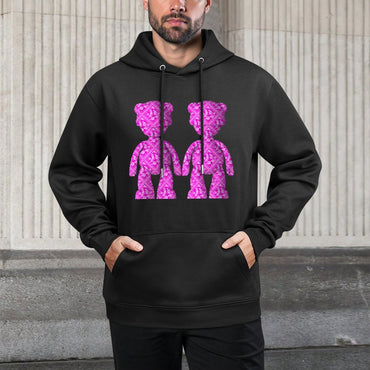 IPIB 250g Hooded Pocket Sweatshirt Front GraphicMen's Hooded  Sweatshirt6000147-2