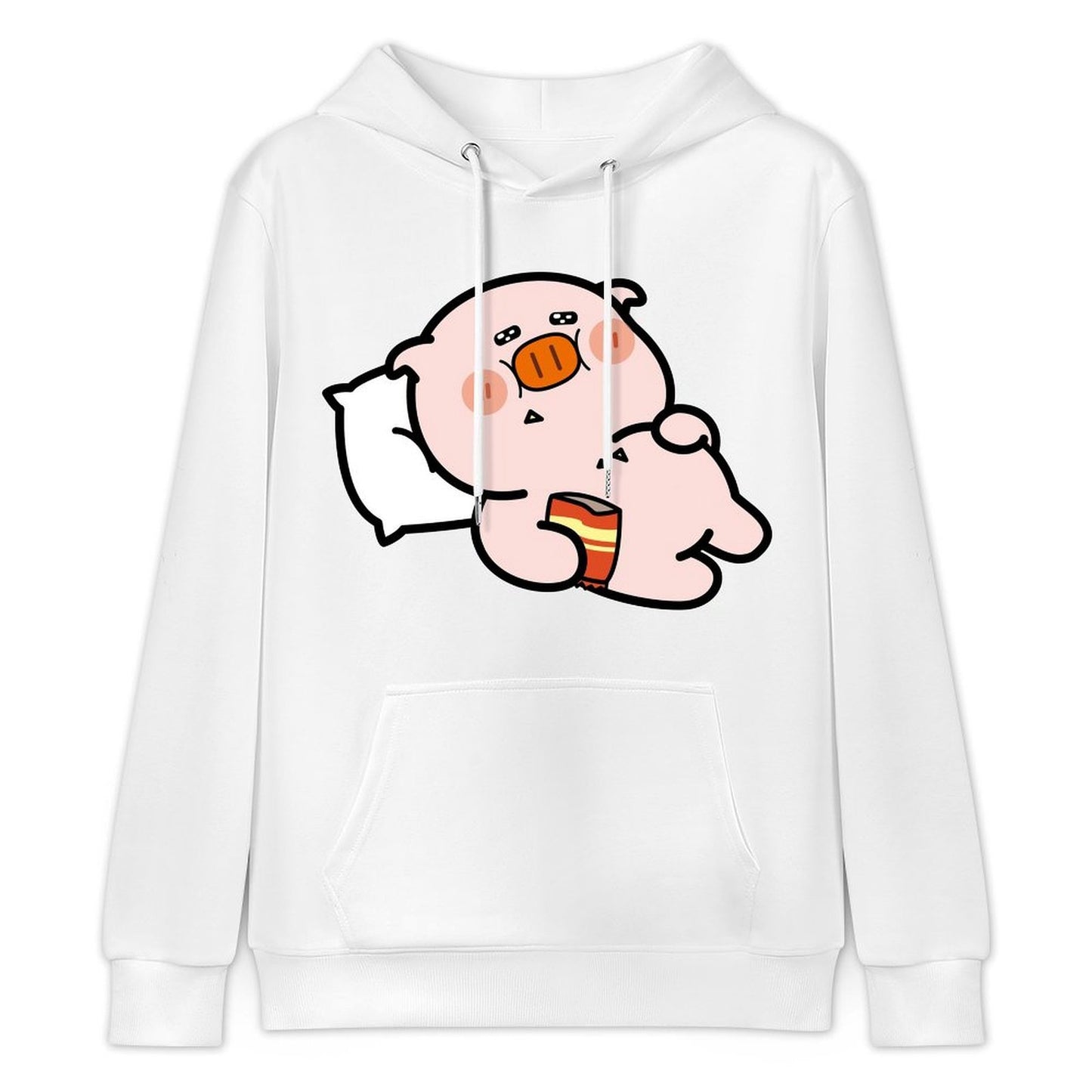 Crewneck ComfortLine Front Graphic Hoodies