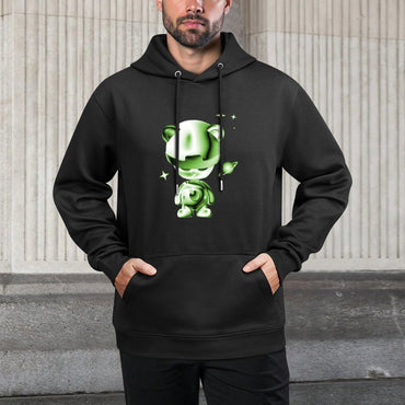 IPIB 250g Hooded Pocket Sweatshirt Front GraphicMen's Hooded  Sweatshirt6000026-4