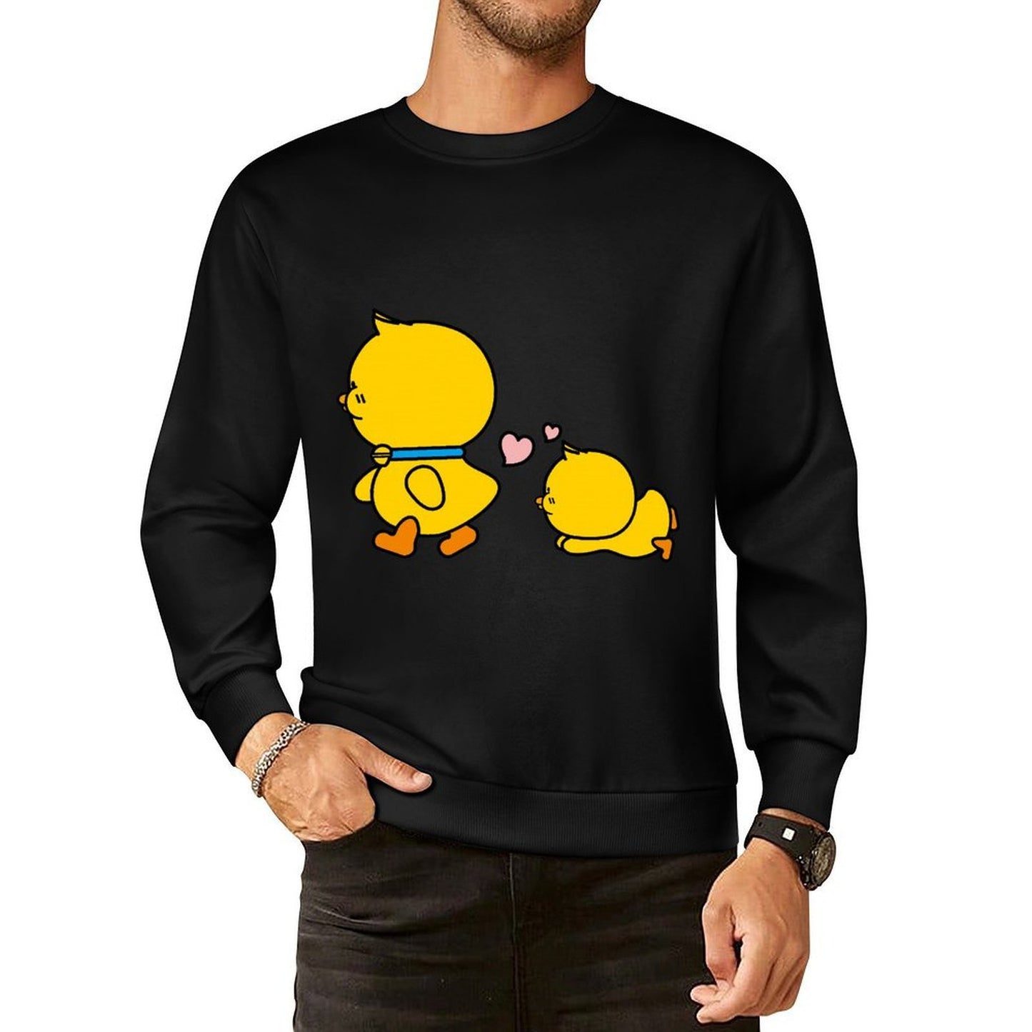 IPBR 250g Crew Neck Long Sleeve Sweatshirt Front GraphicCrew Neck Long Sleeve Sweatshirt4000814