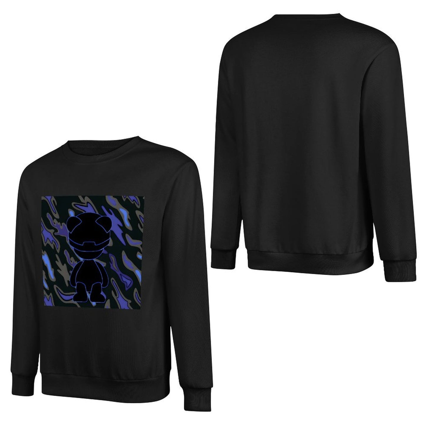 IPIB 250g Crew Neck Long Sleeve Sweatshirt Front GraphicCrew Neck Long Sleeve Sweatshirt6000023-6