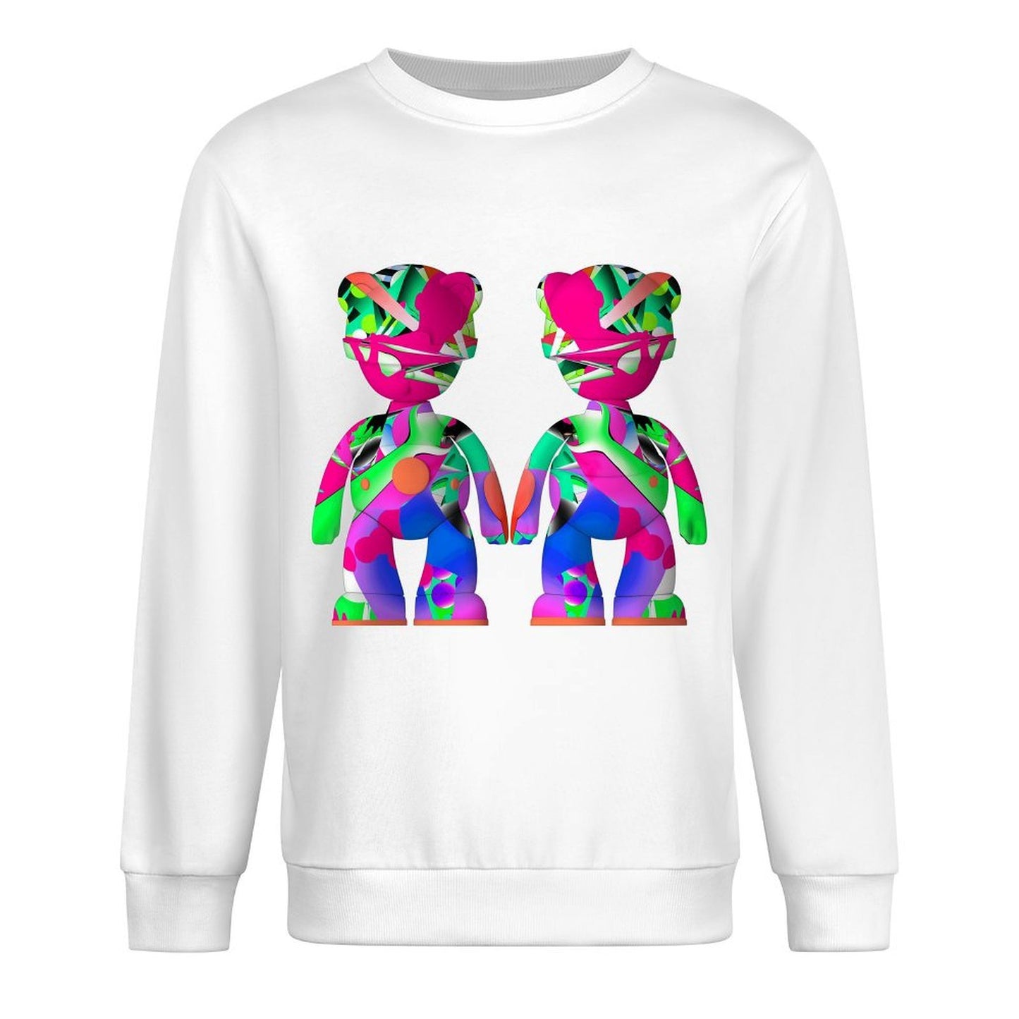 Long Sleeve With Front PatternPureStyle Plain