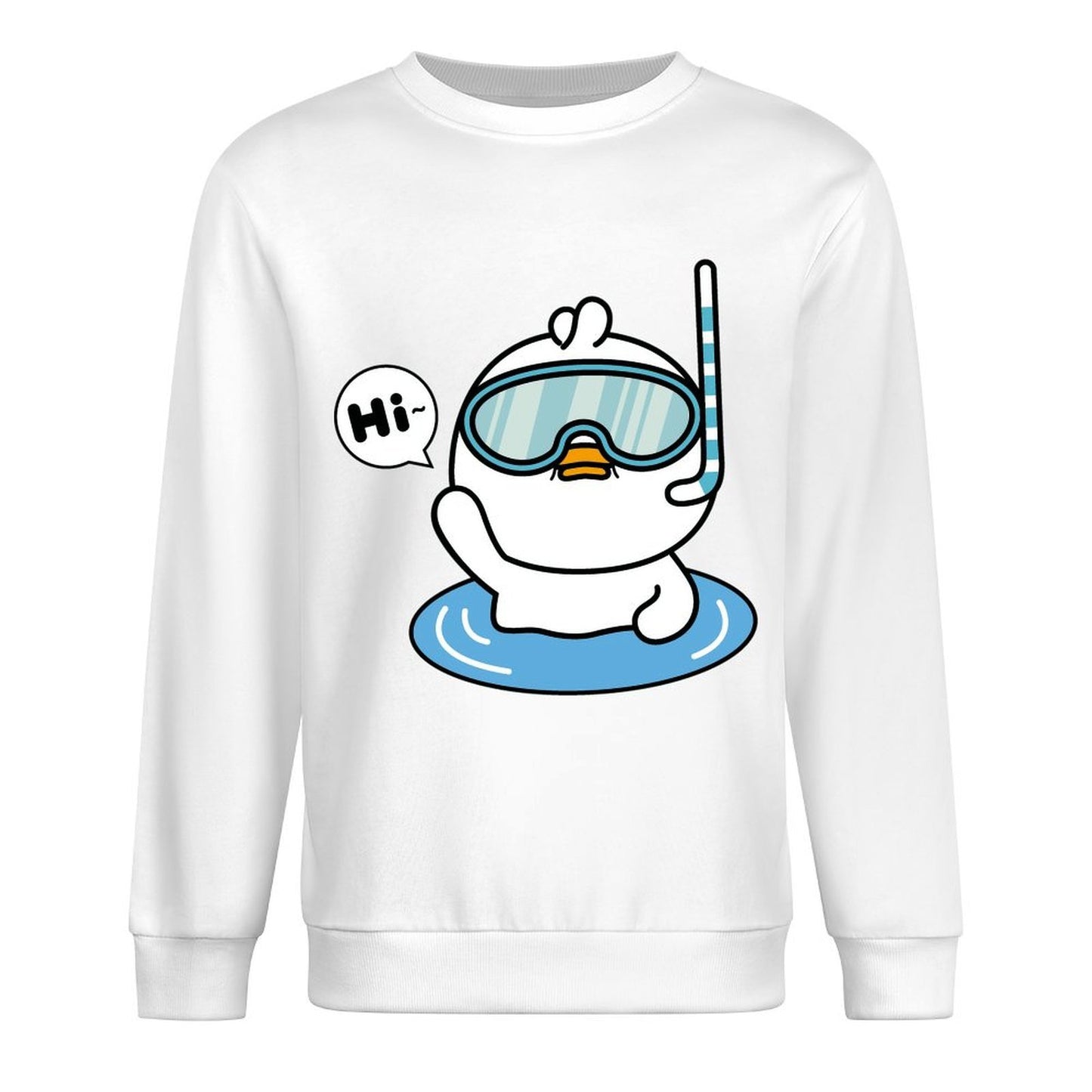 IPBR 250g Crew Neck Long Sleeve Sweatshirt Front GraphicCrew Neck Long Sleeve Sweatshirt4001048