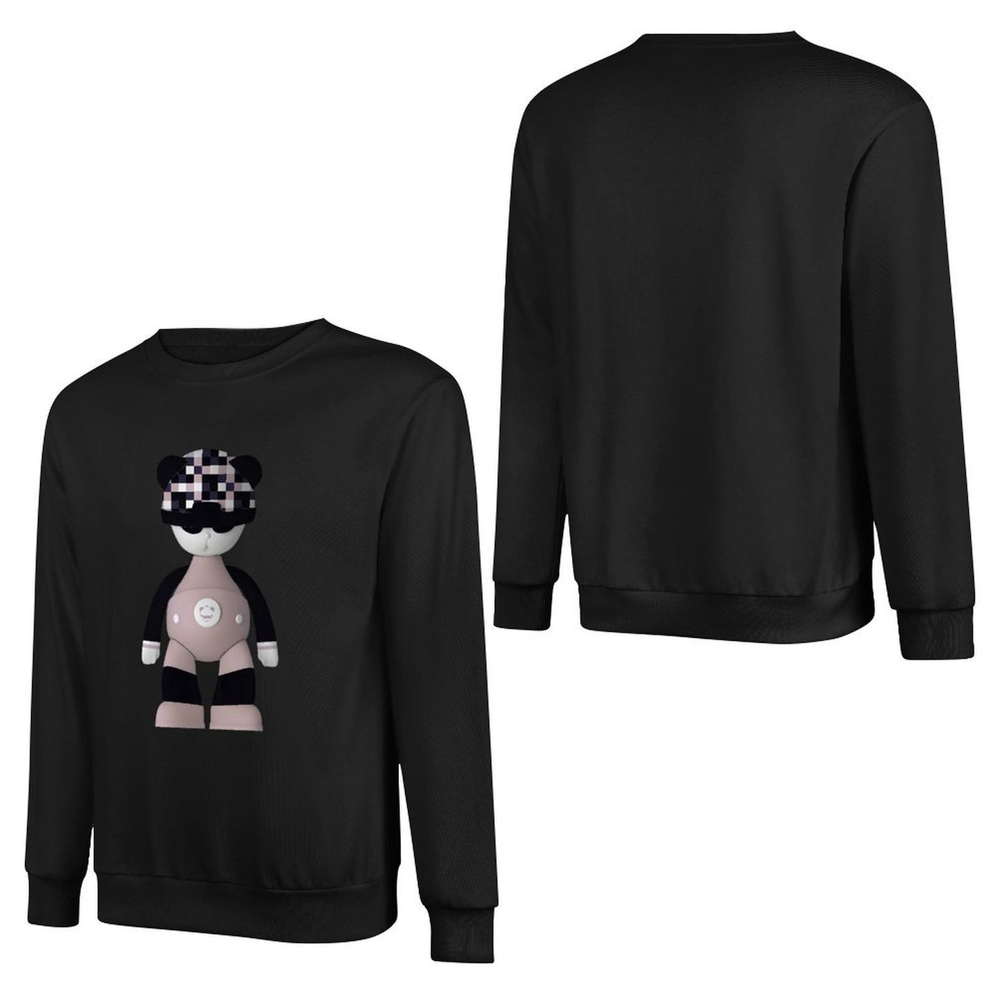 IPIB 250g Crew Neck Long Sleeve Sweatshirt Front GraphicCrew Neck Long Sleeve Sweatshirt6000131-1
