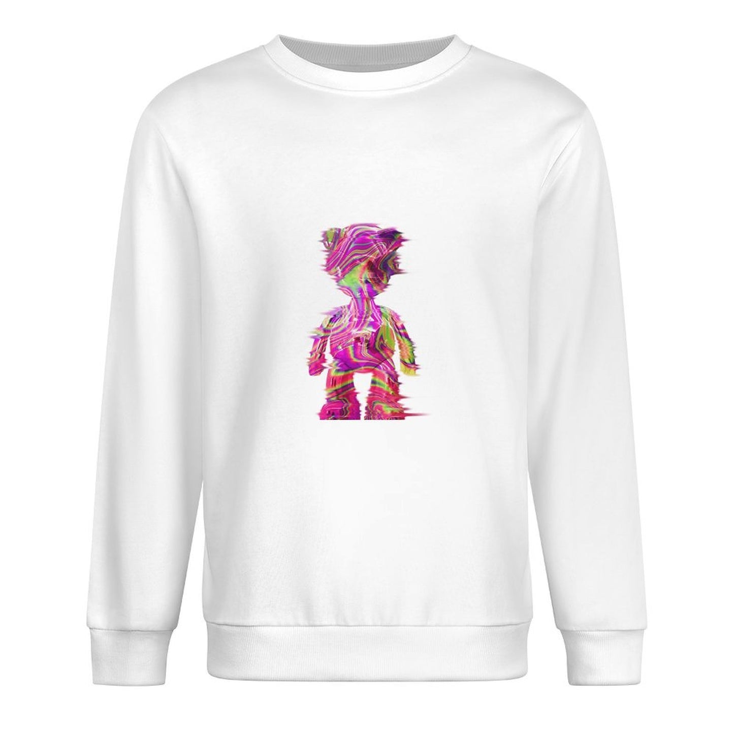 Long Sleeve With Front PatternSimple Oversized