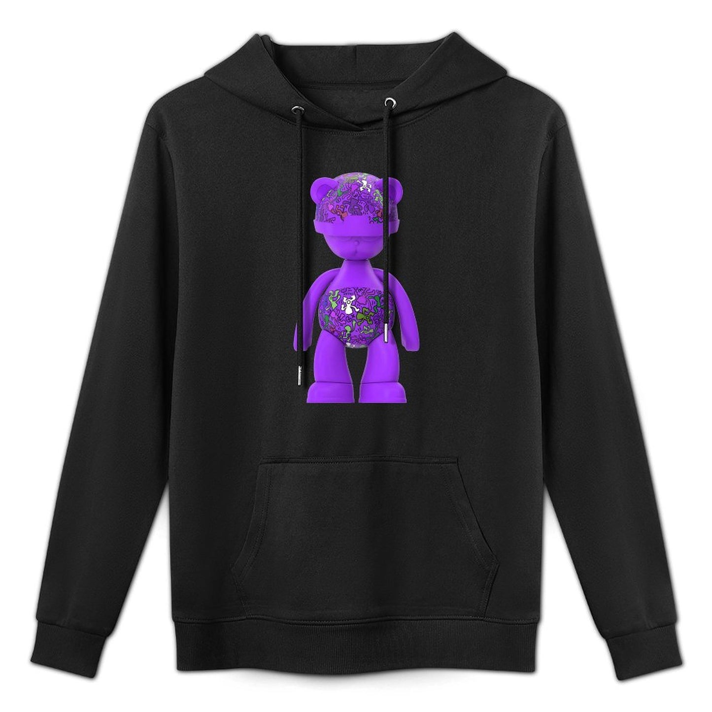 IPIB 250g Hooded Pocket Sweatshirt Front GraphicMen's Hooded  Sweatshirt6000071-3