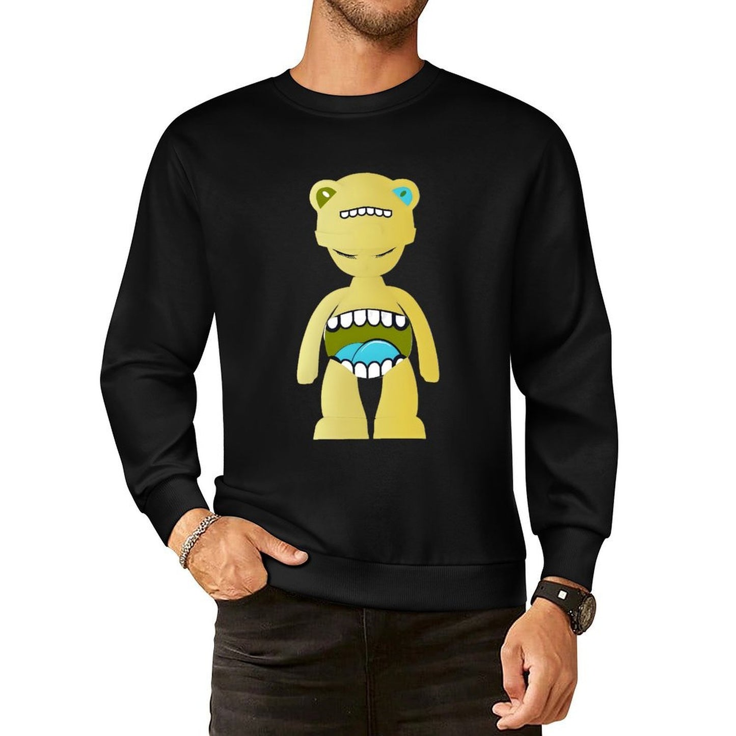 IPIB 250g Crew Neck Long Sleeve Sweatshirt Front GraphicCrew Neck Long Sleeve Sweatshirt6000141-7