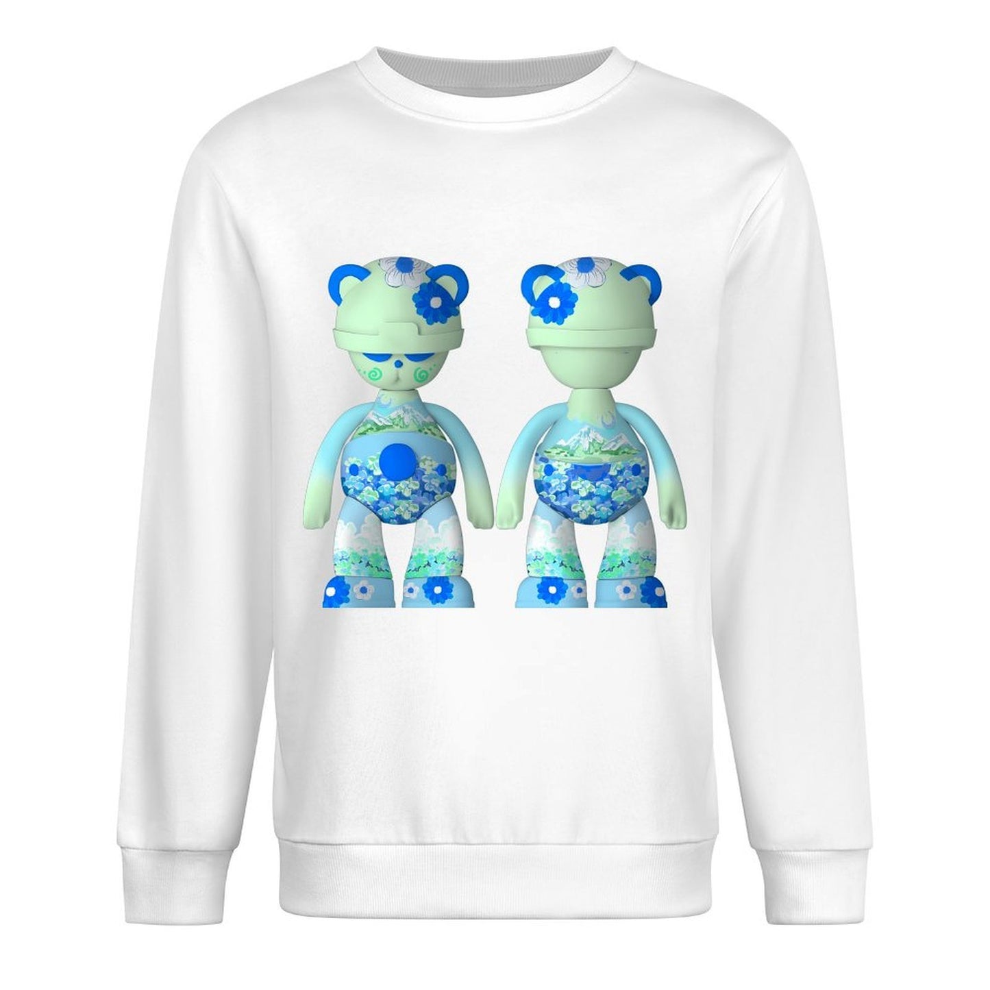 IPIB 250g Crew Neck Long Sleeve Sweatshirt Front GraphicCrew Neck Long Sleeve Sweatshirt6000080-1